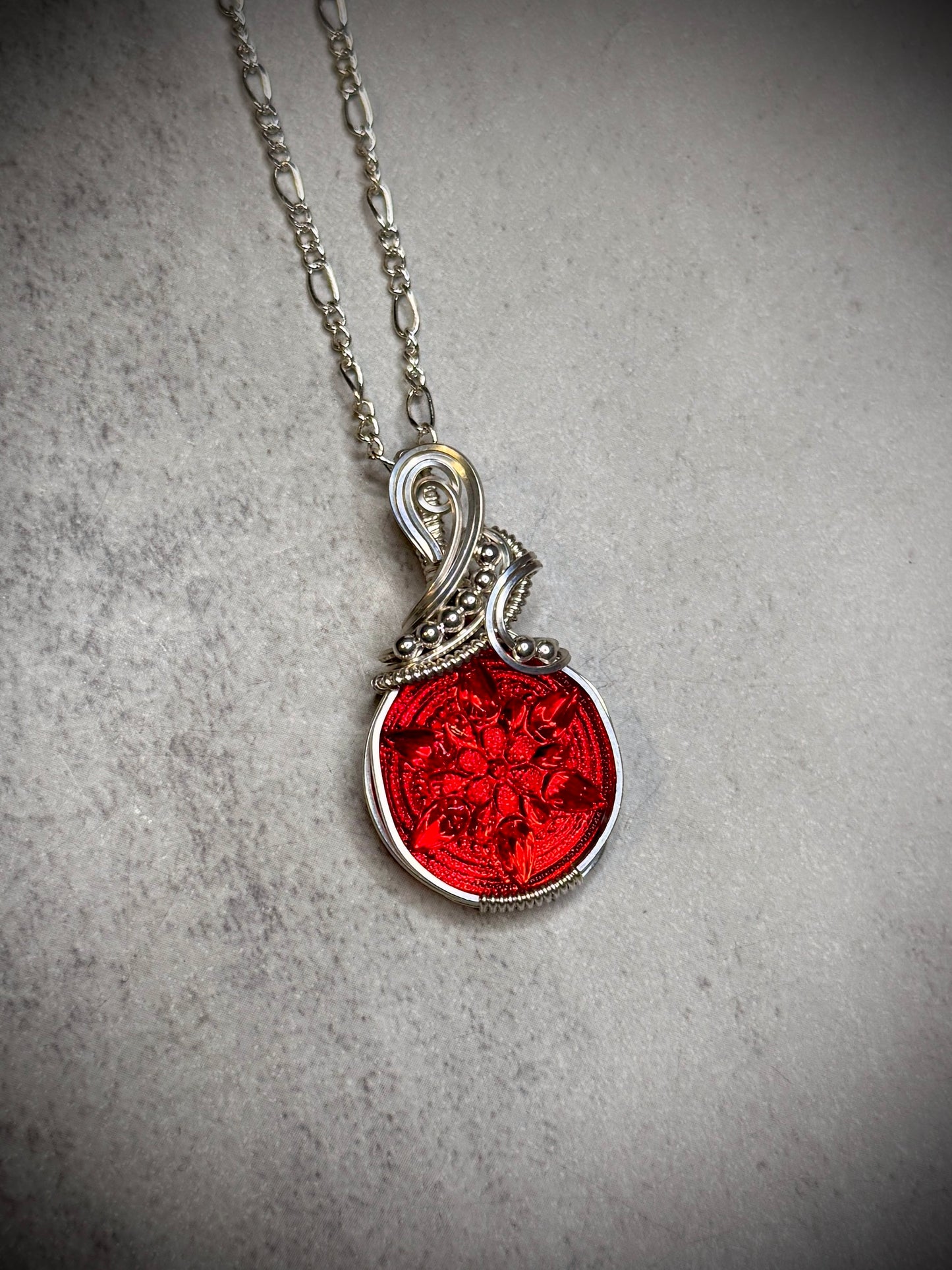 Winter Glass pendant