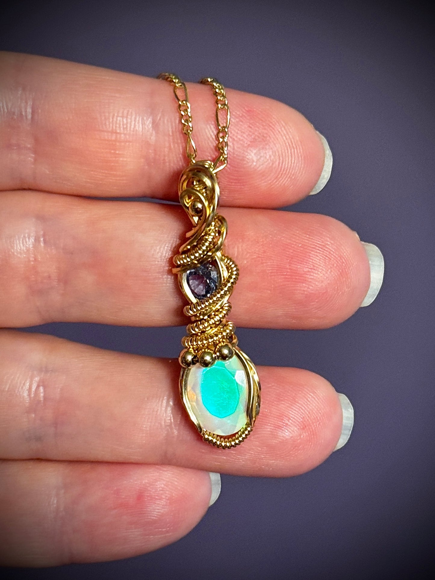 .Opal and Aquamarine