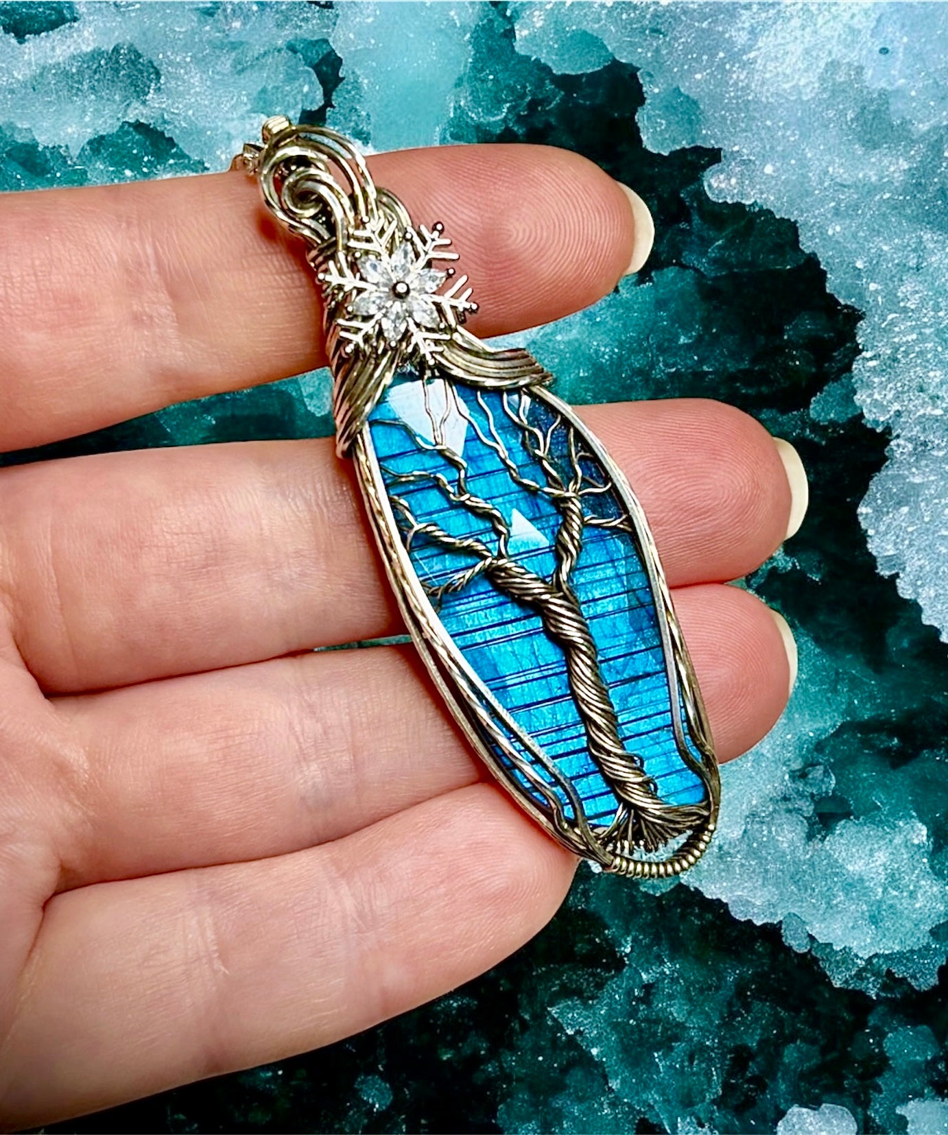 Labradorite tree of life