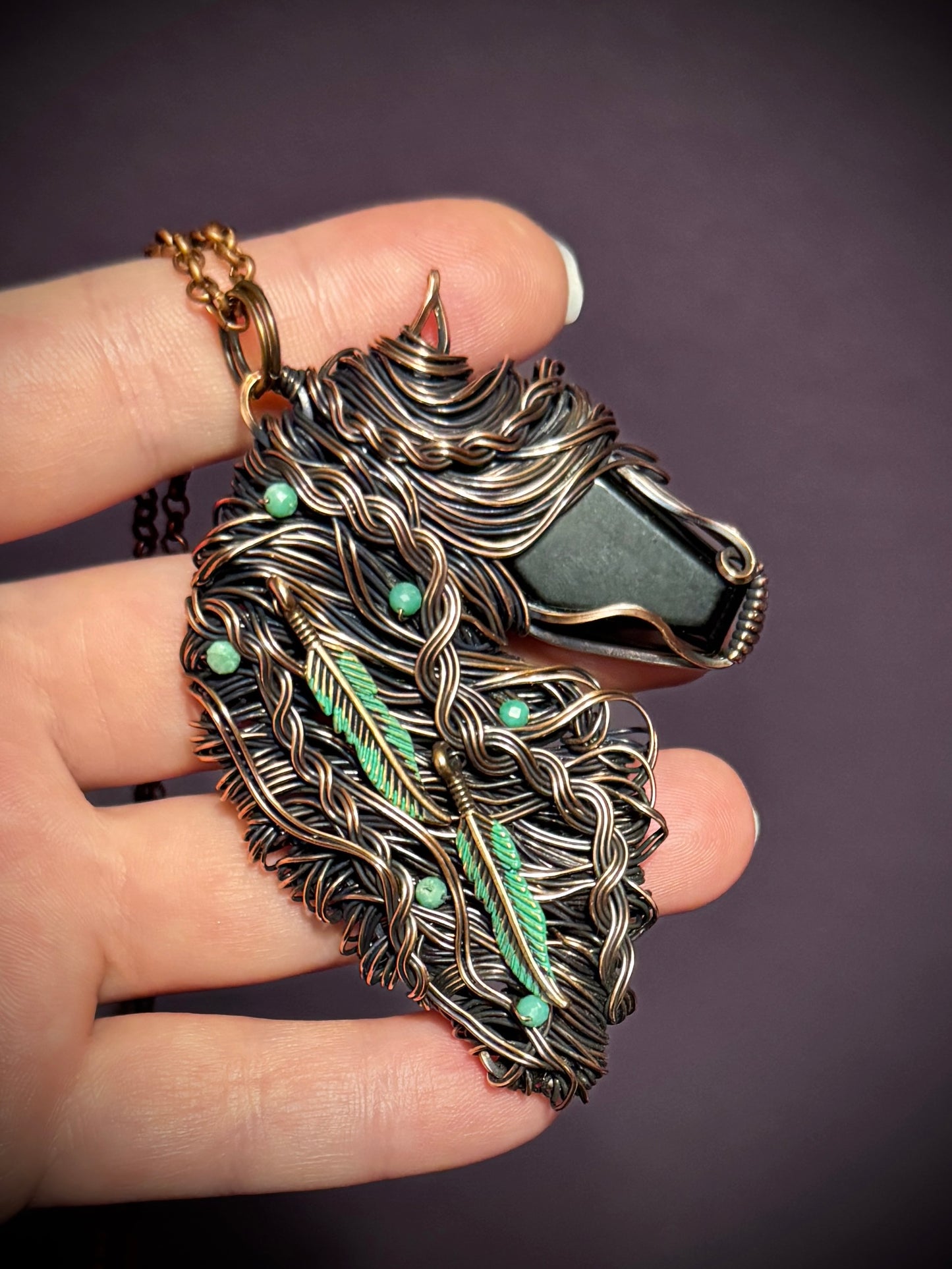 .Horse pendant