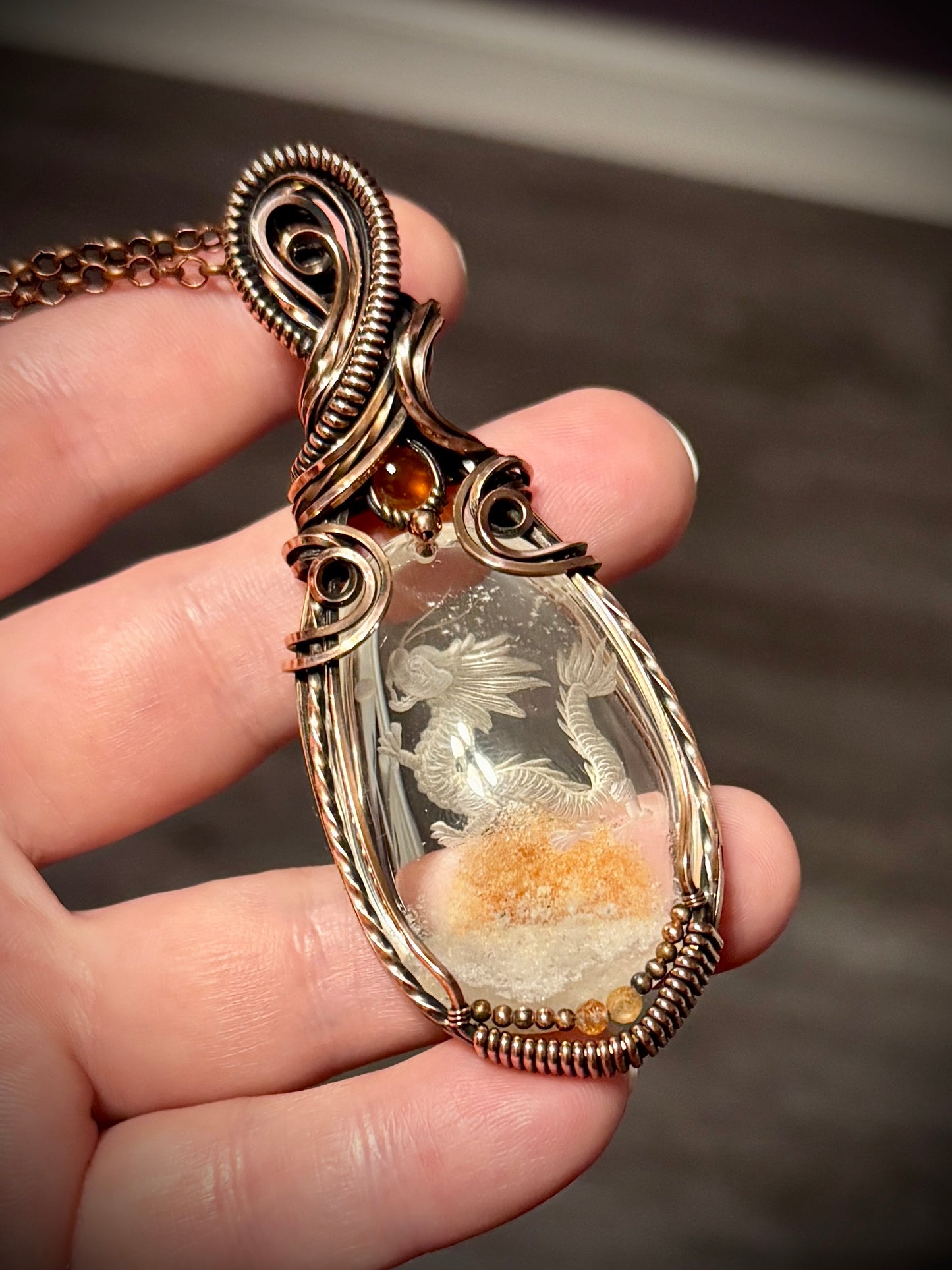 .Dragon pendant
