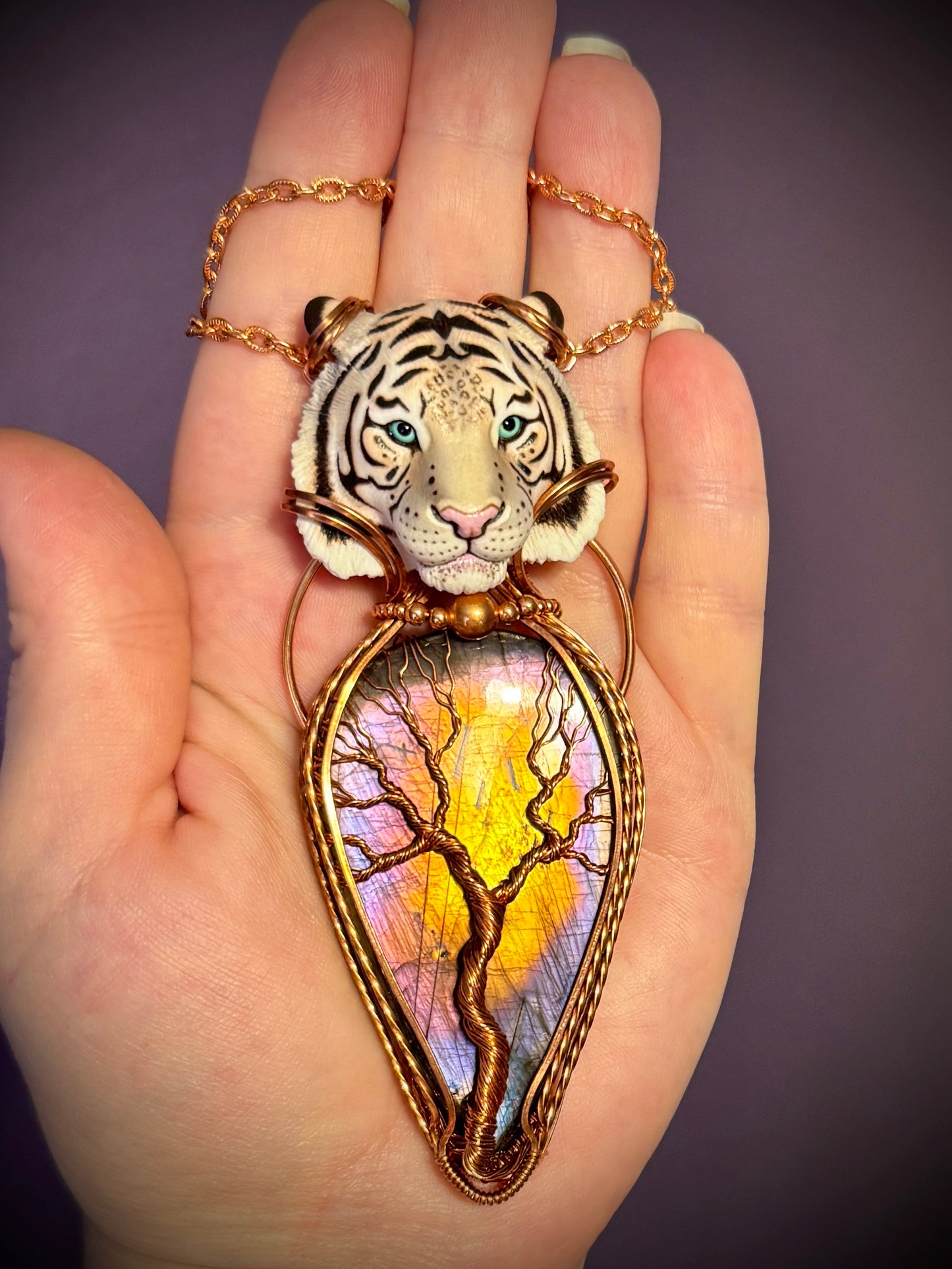 Tiger and Labradorite