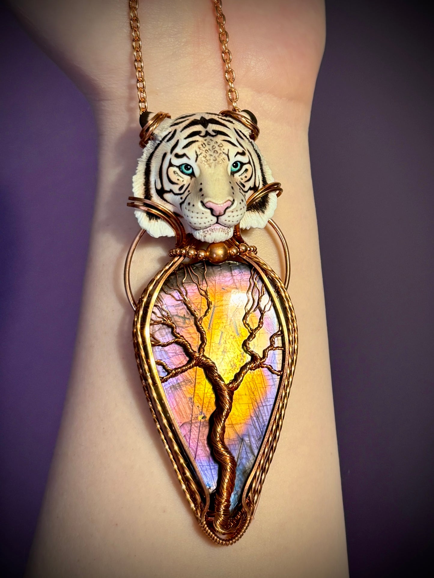 Tiger and Labradorite