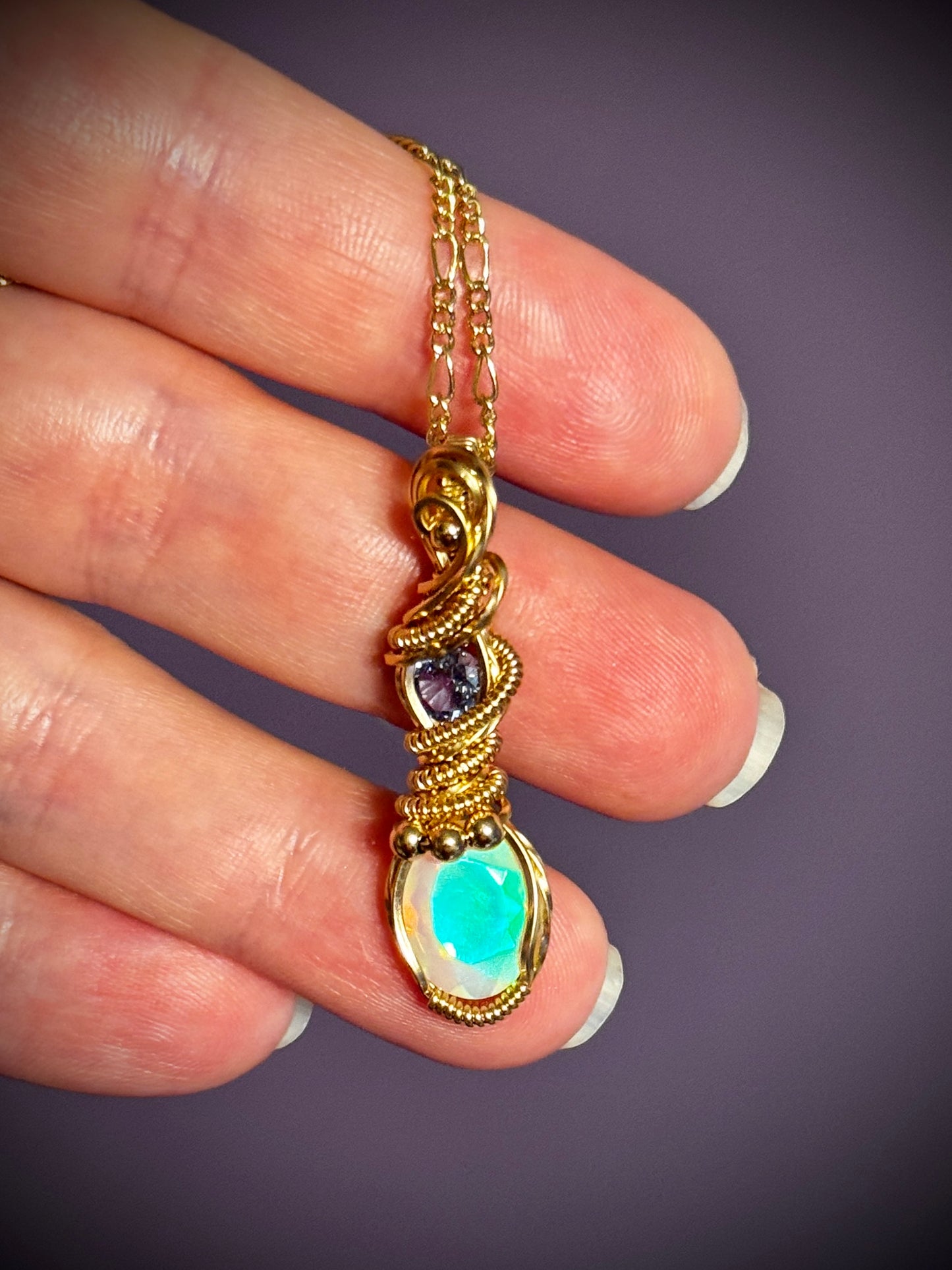 .Opal and Aquamarine