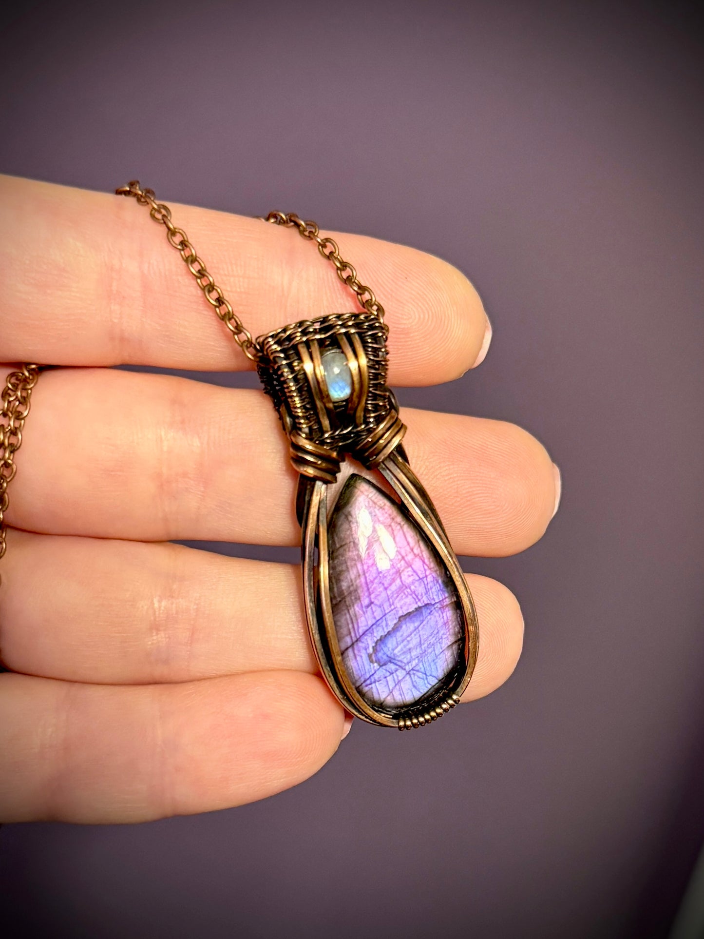 .Labradorite pendant