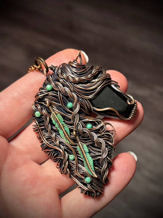 .Horse pendant