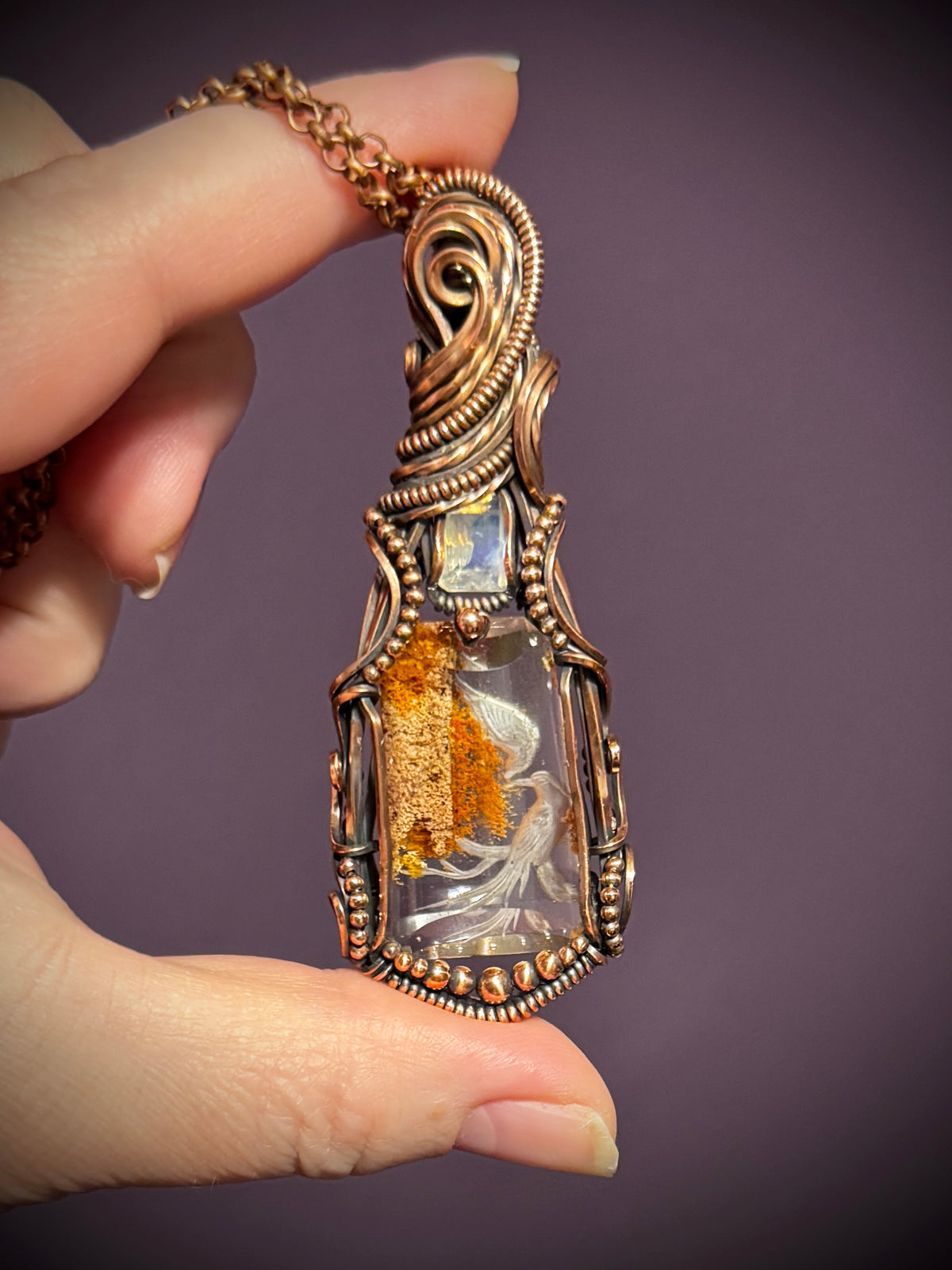 .Bird pendant