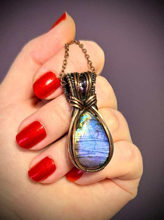 .Labradorite pendant