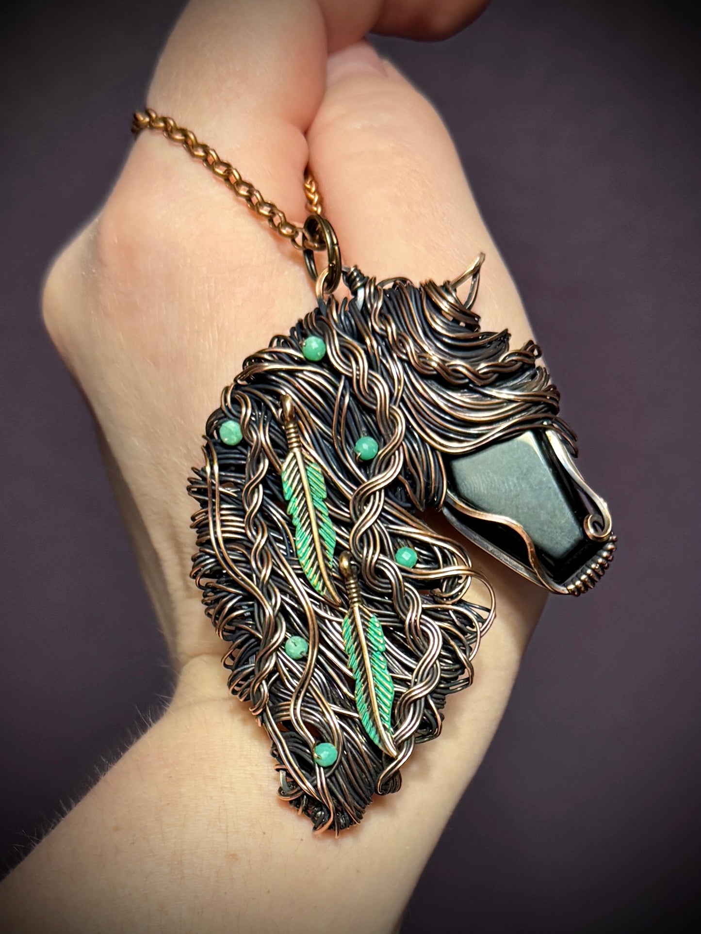 .Horse pendant