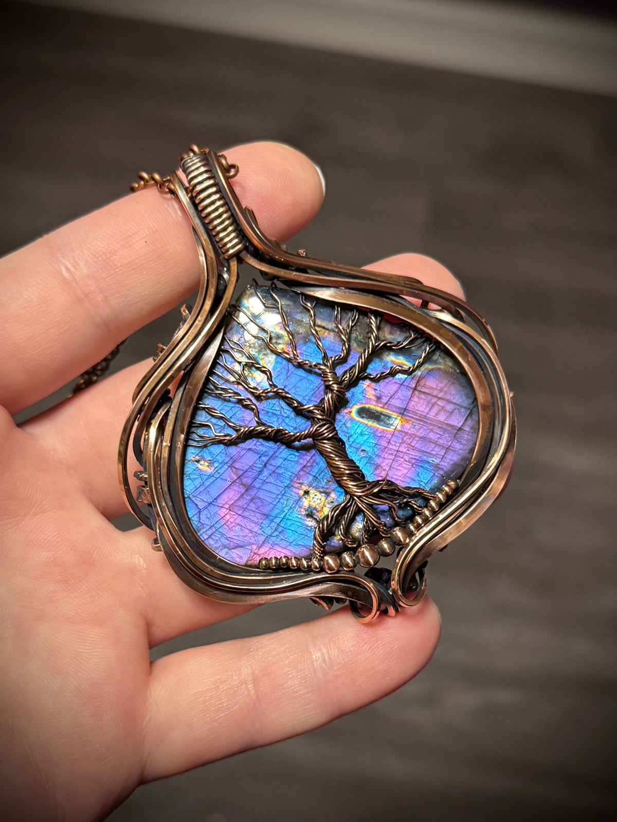 .Labradorite tree of life