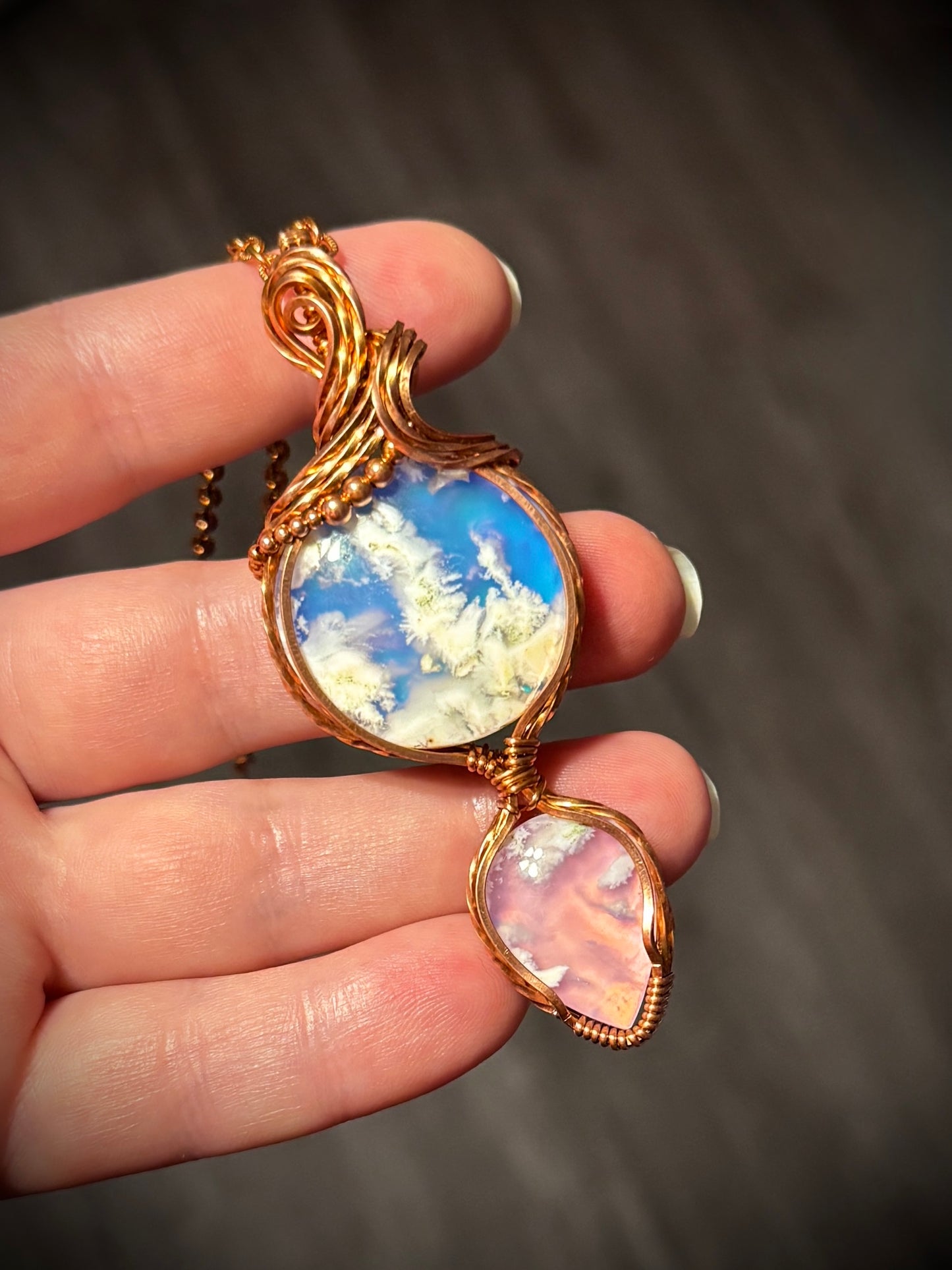 .Plume Agate