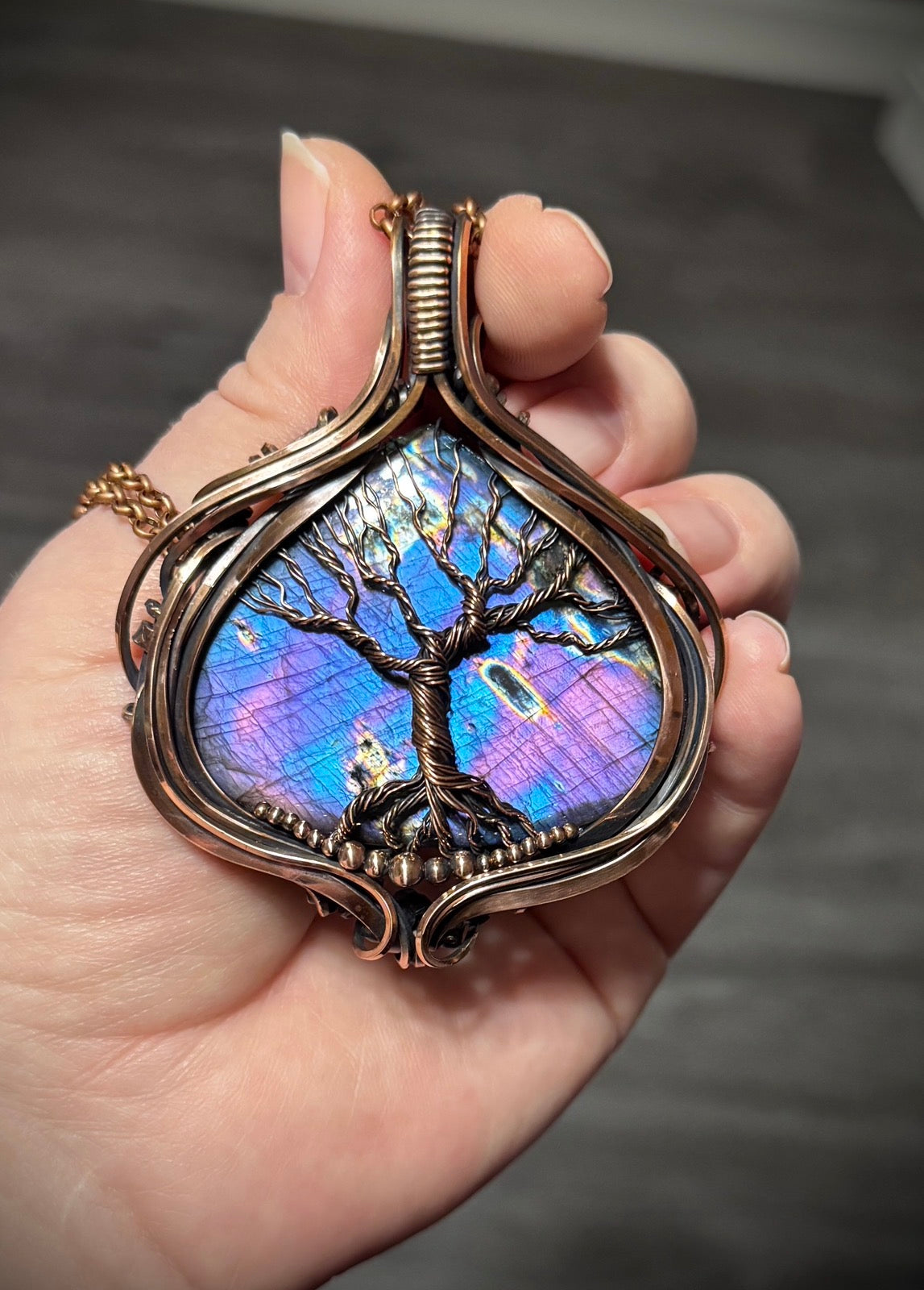 .Labradorite tree of life
