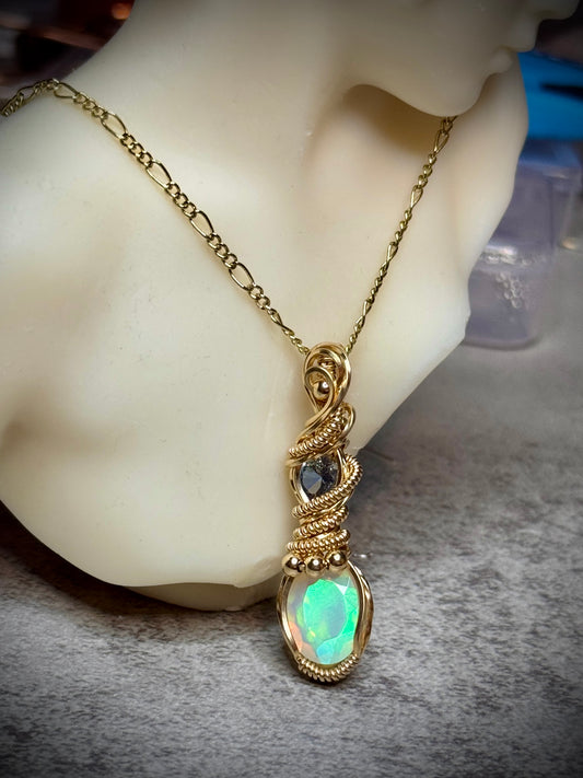 .Opal and Aquamarine