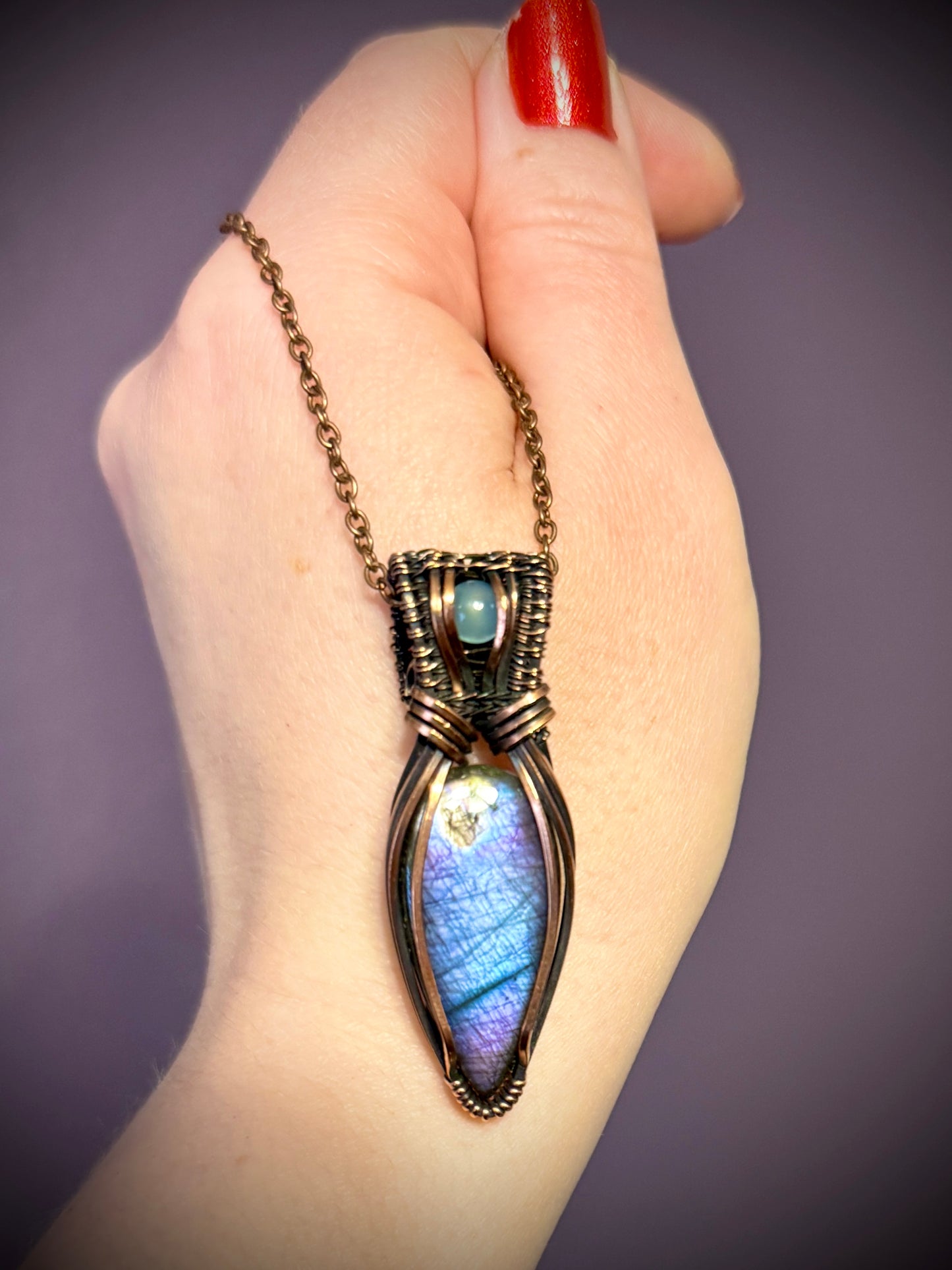 .Labradorite pendant