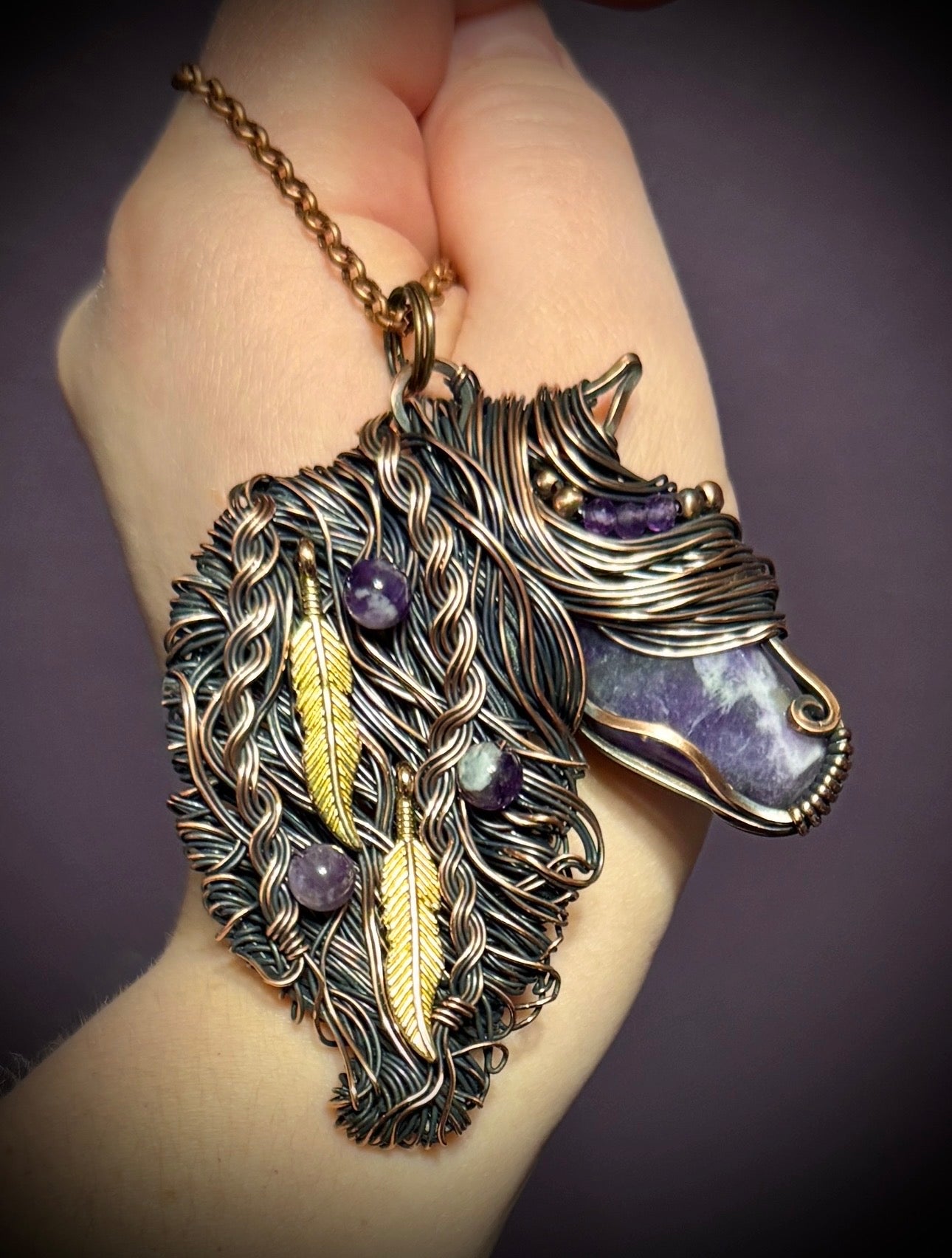 .Horse pendant