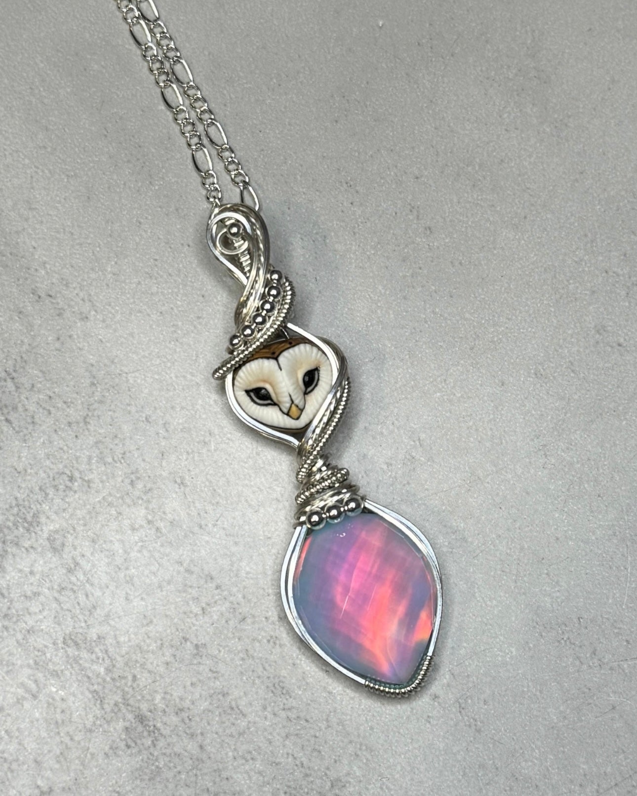 Aurora Opal and Owl