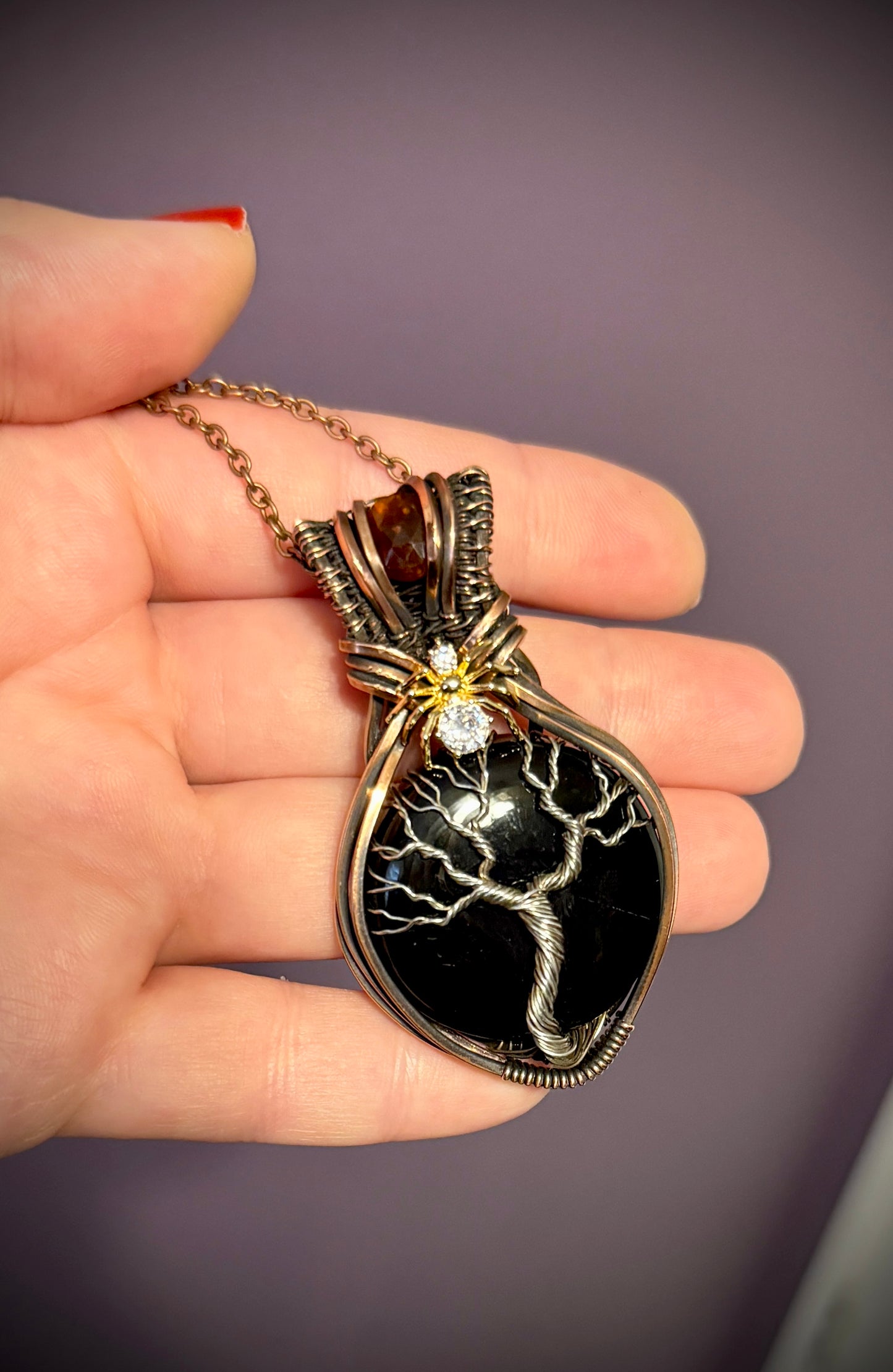 .Black Onyx tree of life