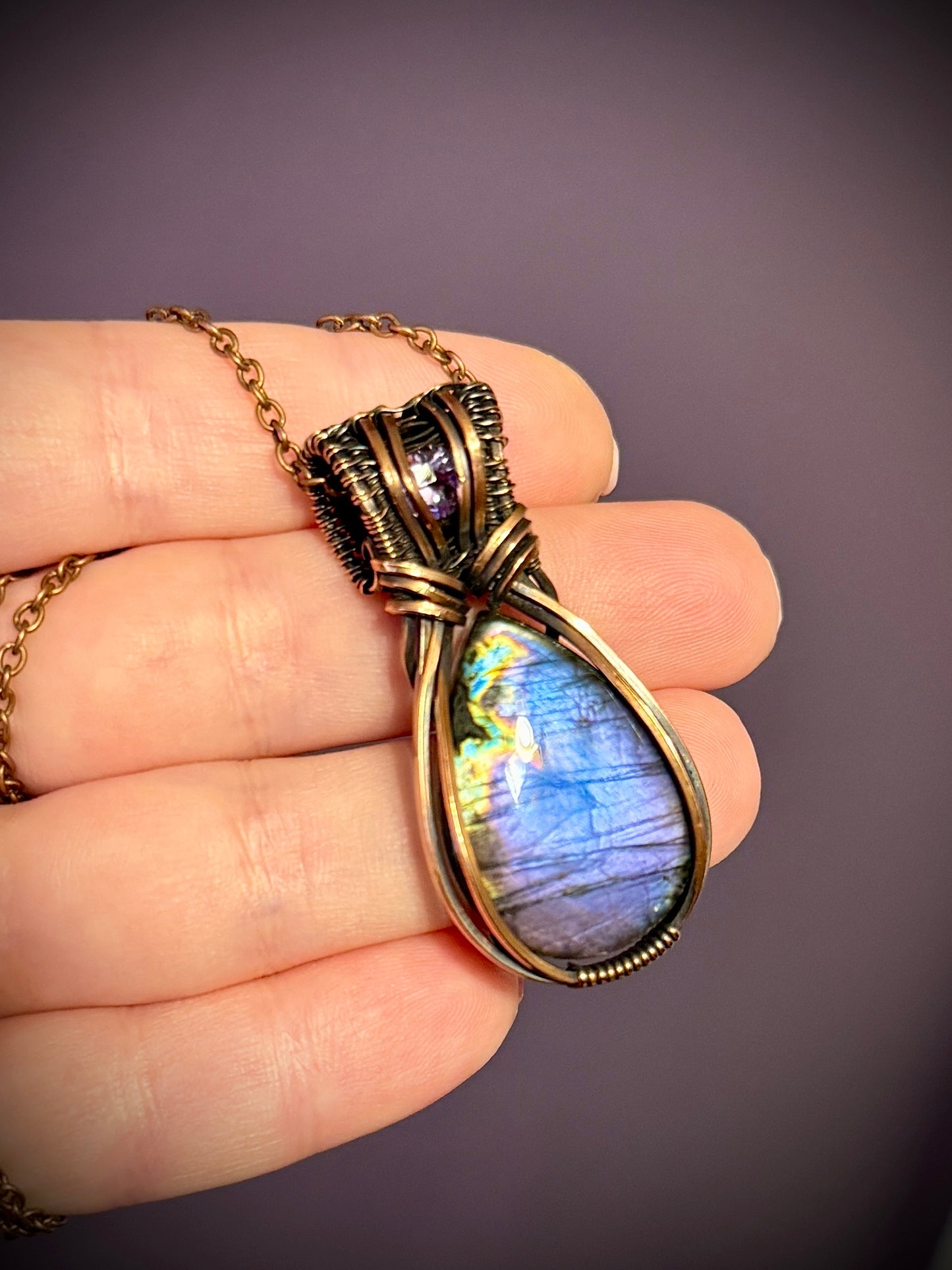 .Labradorite pendant