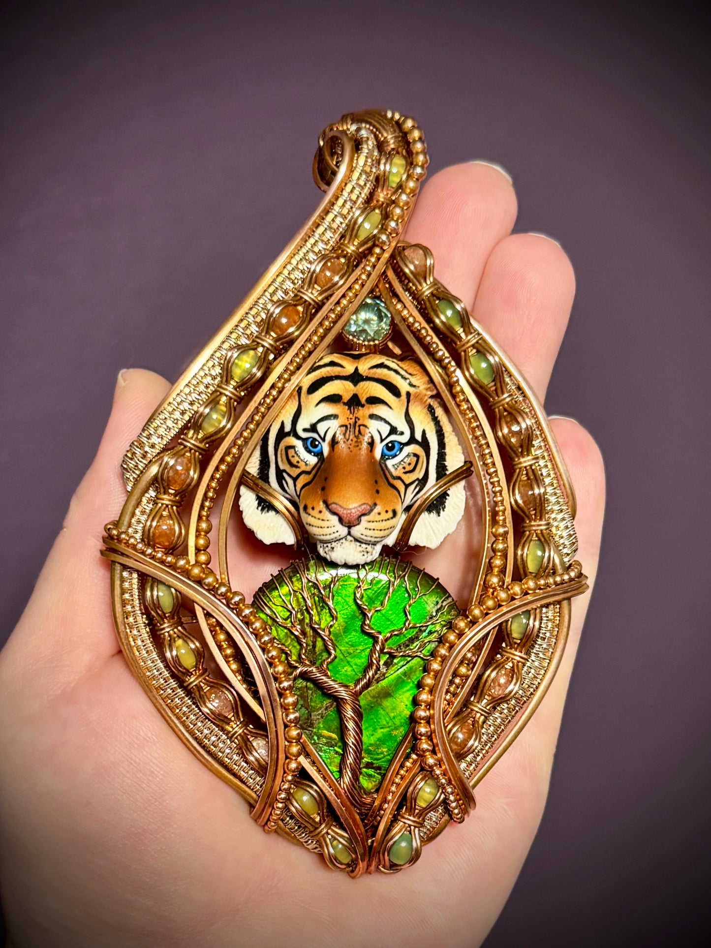 .Tiger and Ammolite