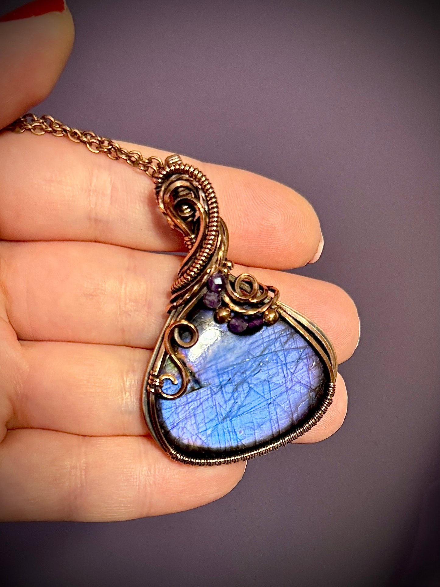 .Labradorite pendant