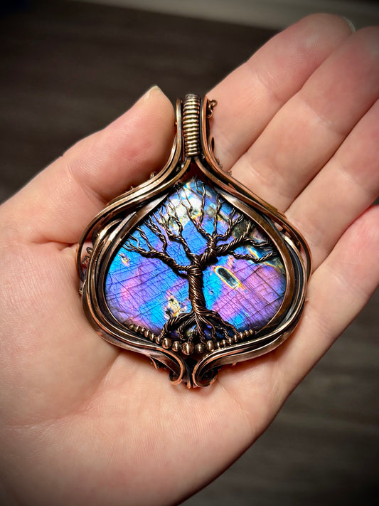 .Labradorite tree of life