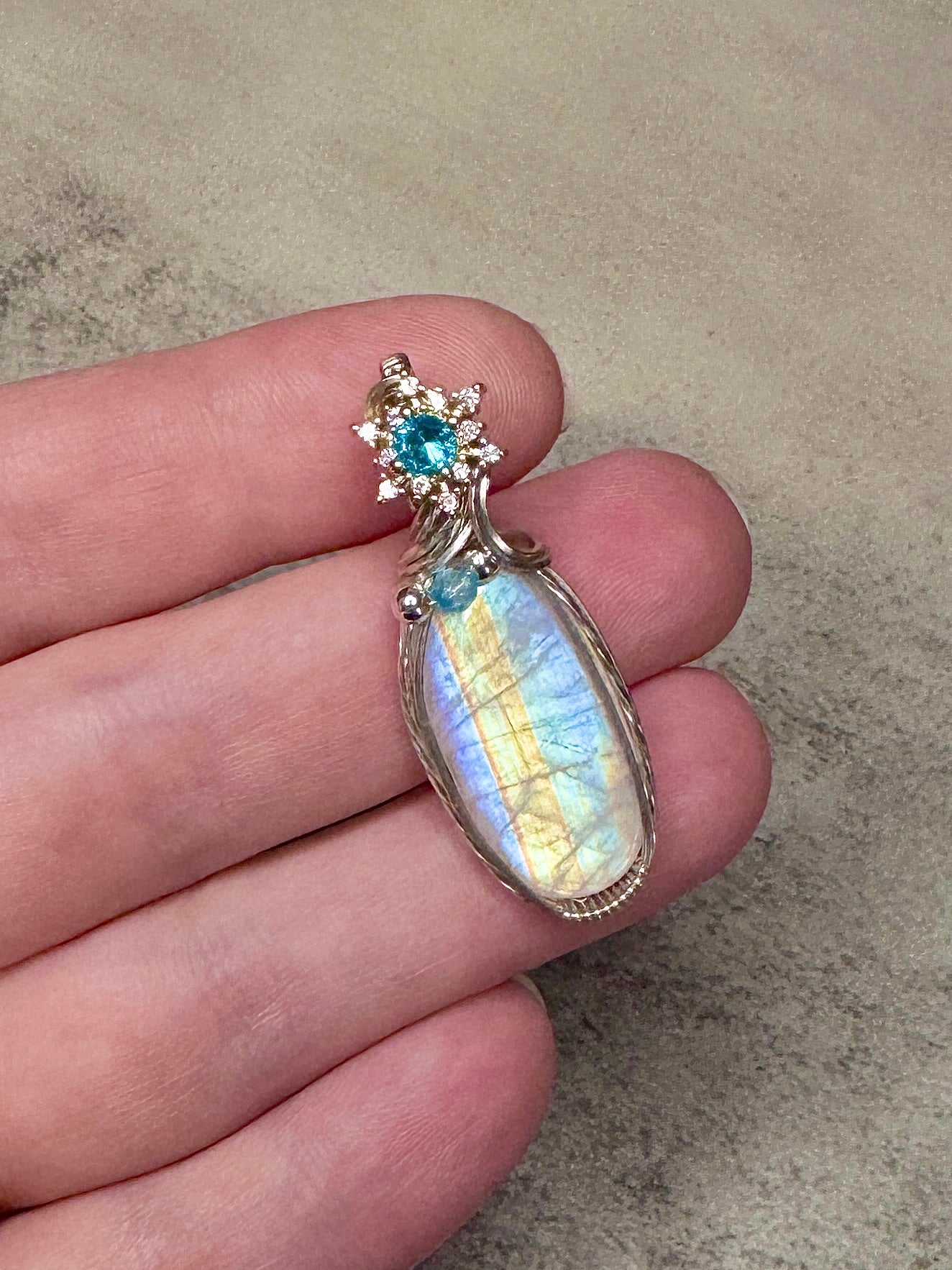 Moonstone pendant