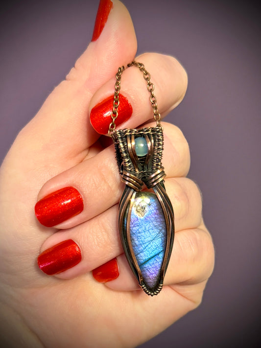 .Labradorite pendant