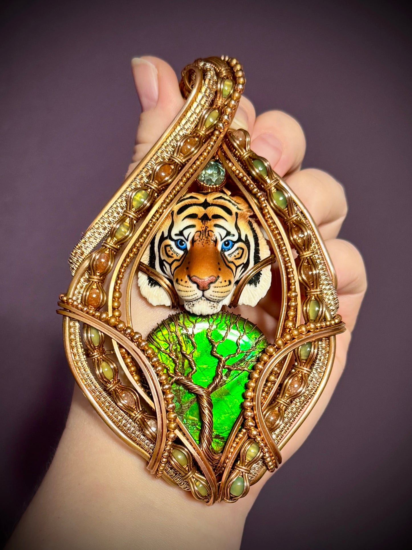 .Tiger and Ammolite
