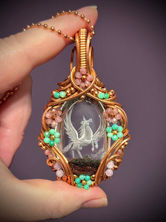 .Pegasus pendant