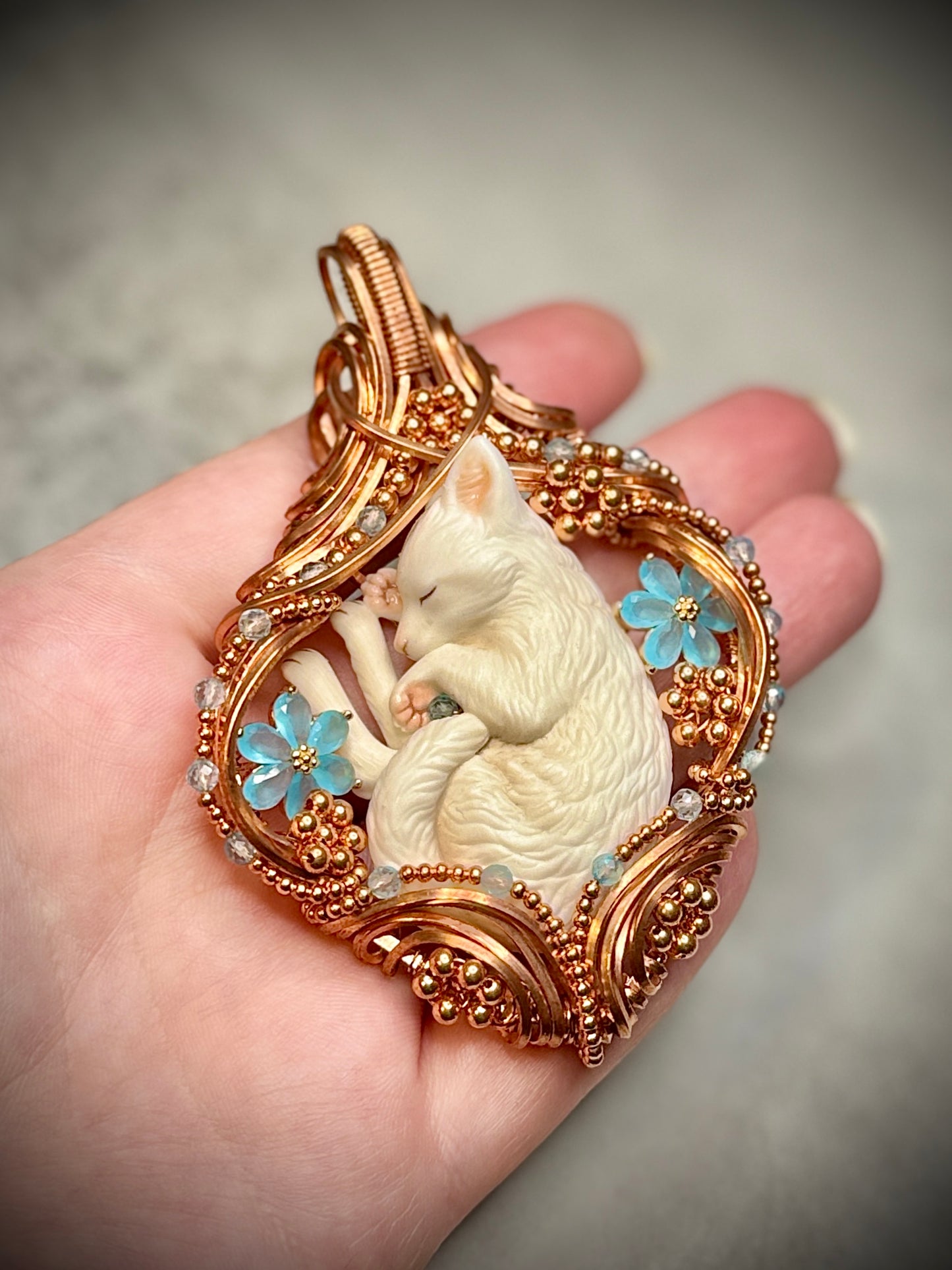 .Fox pendant