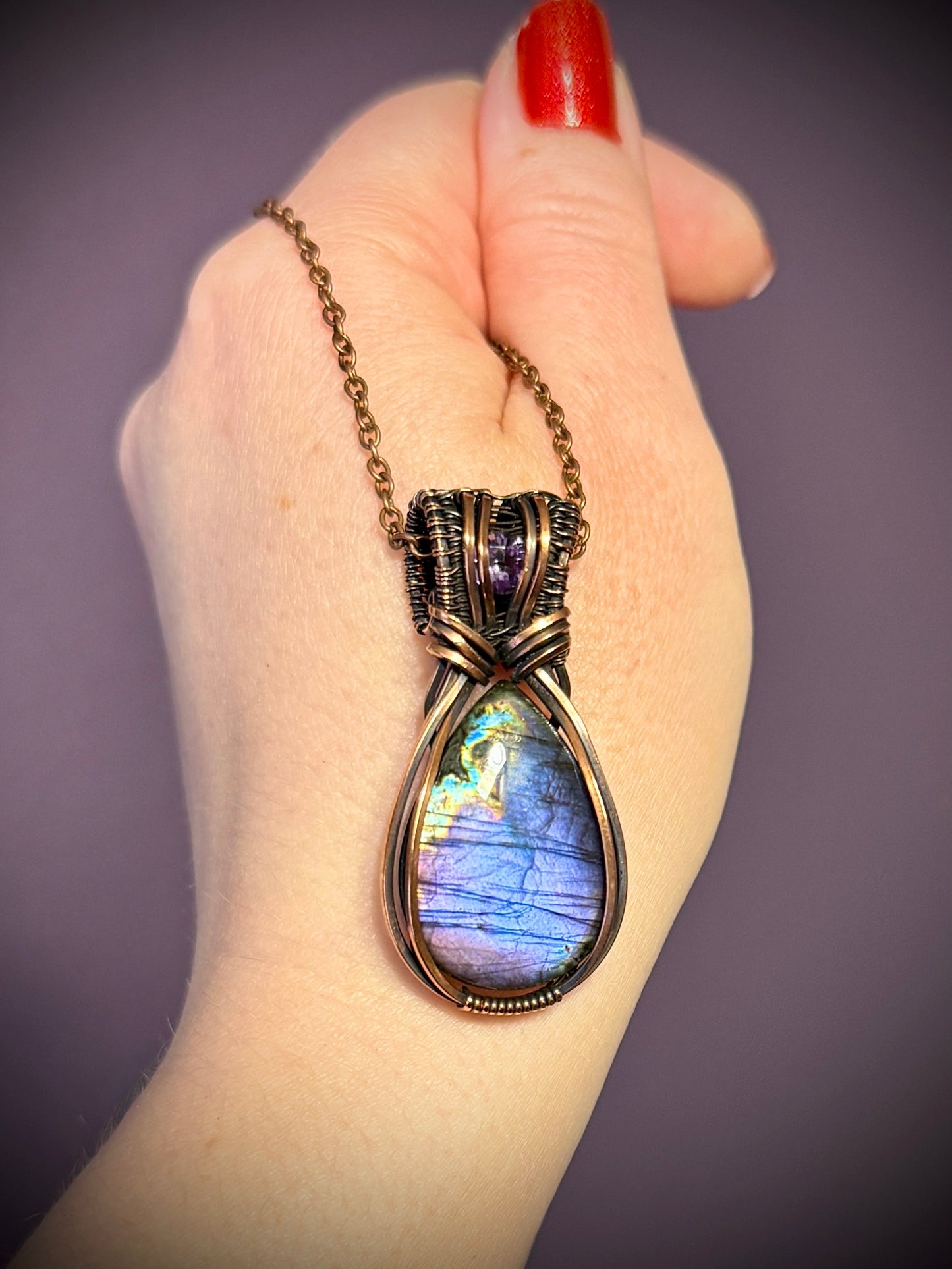 .Labradorite pendant