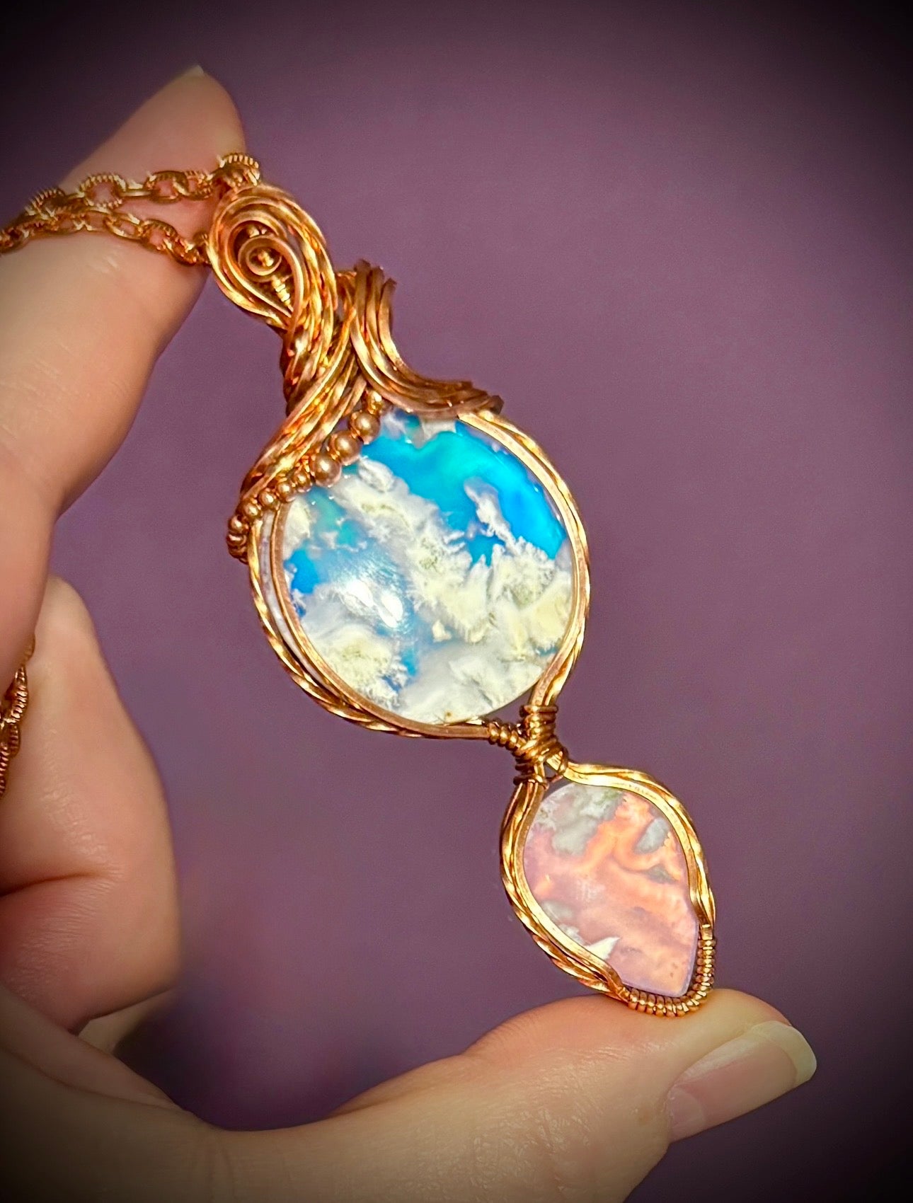 .Plume Agate