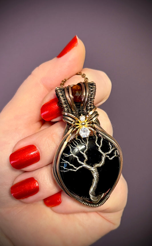 .Black Onyx tree of life