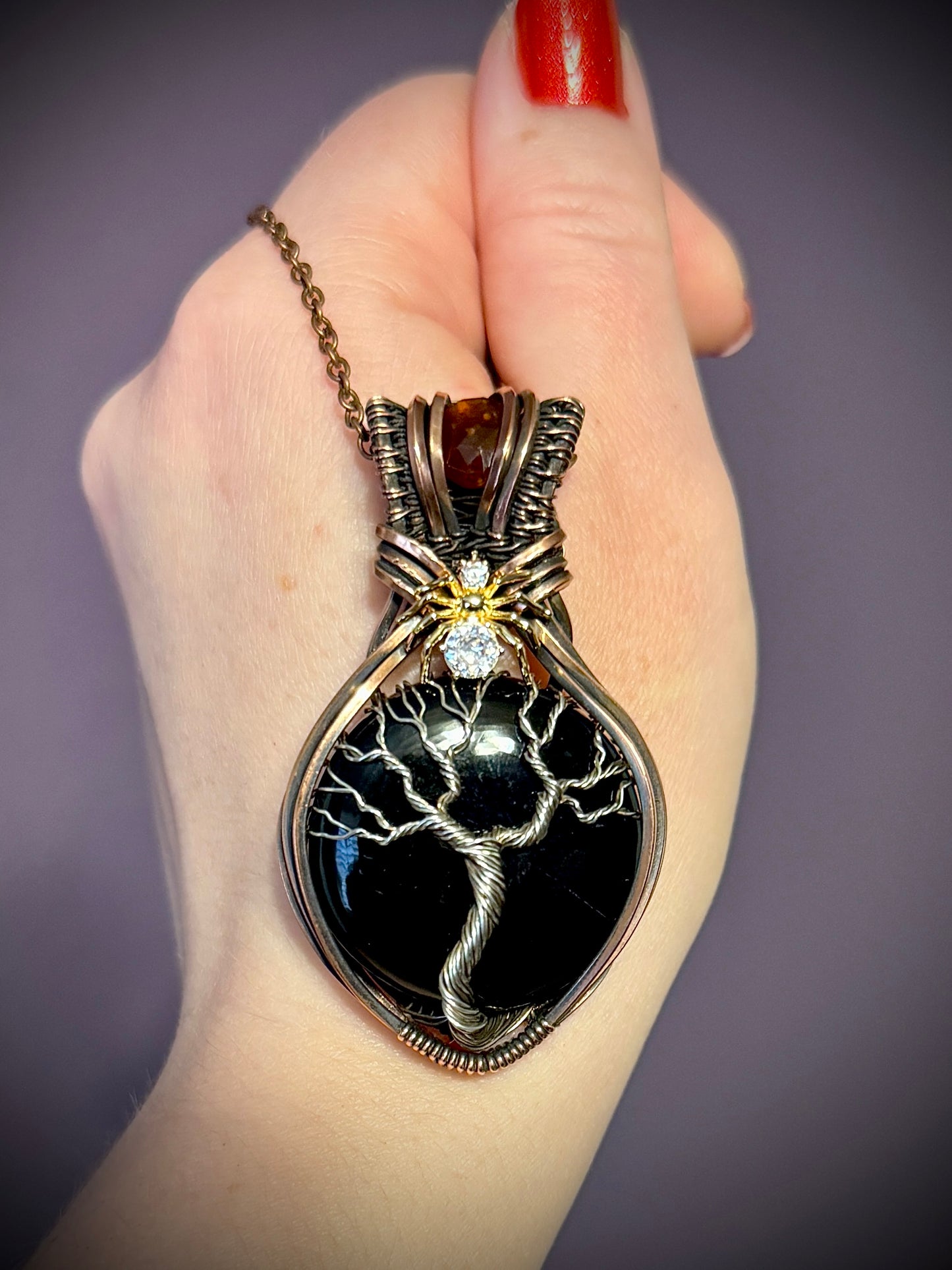 .Black Onyx tree of life