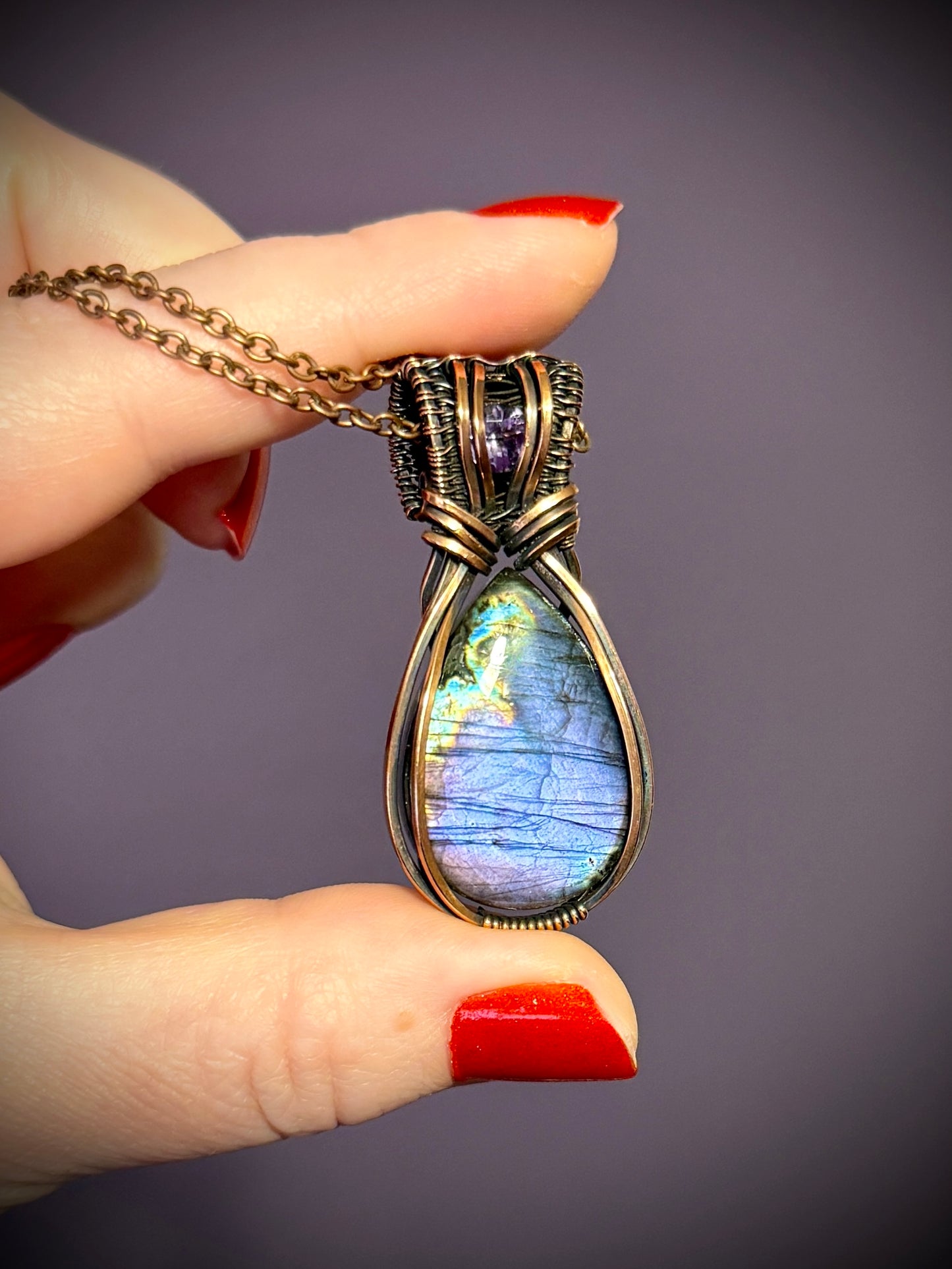 .Labradorite pendant