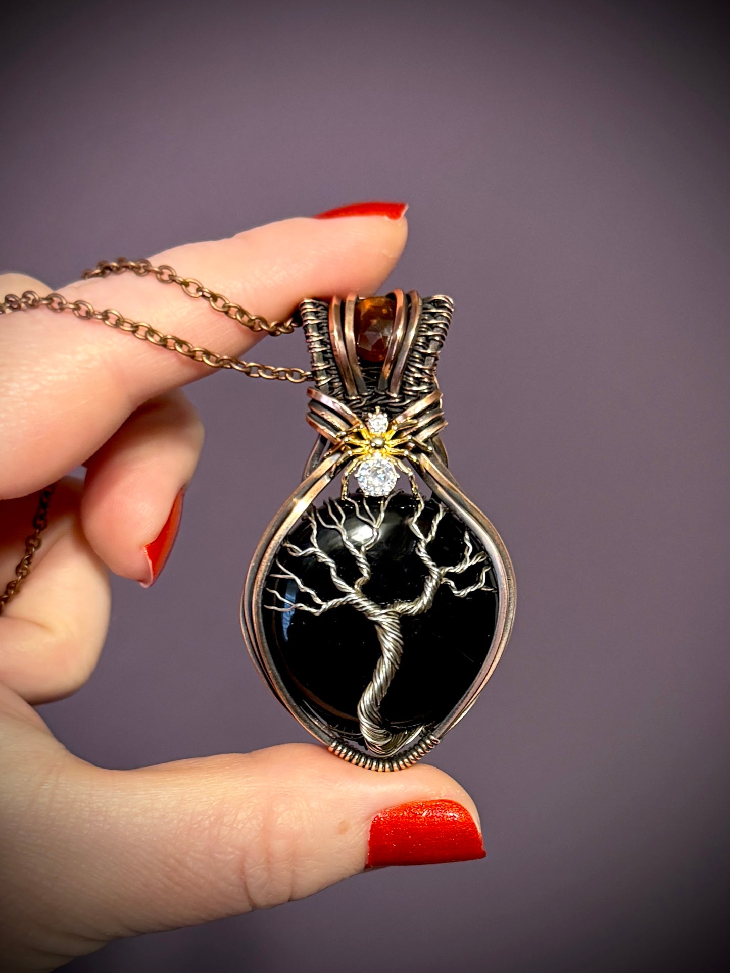 .Black Onyx tree of life