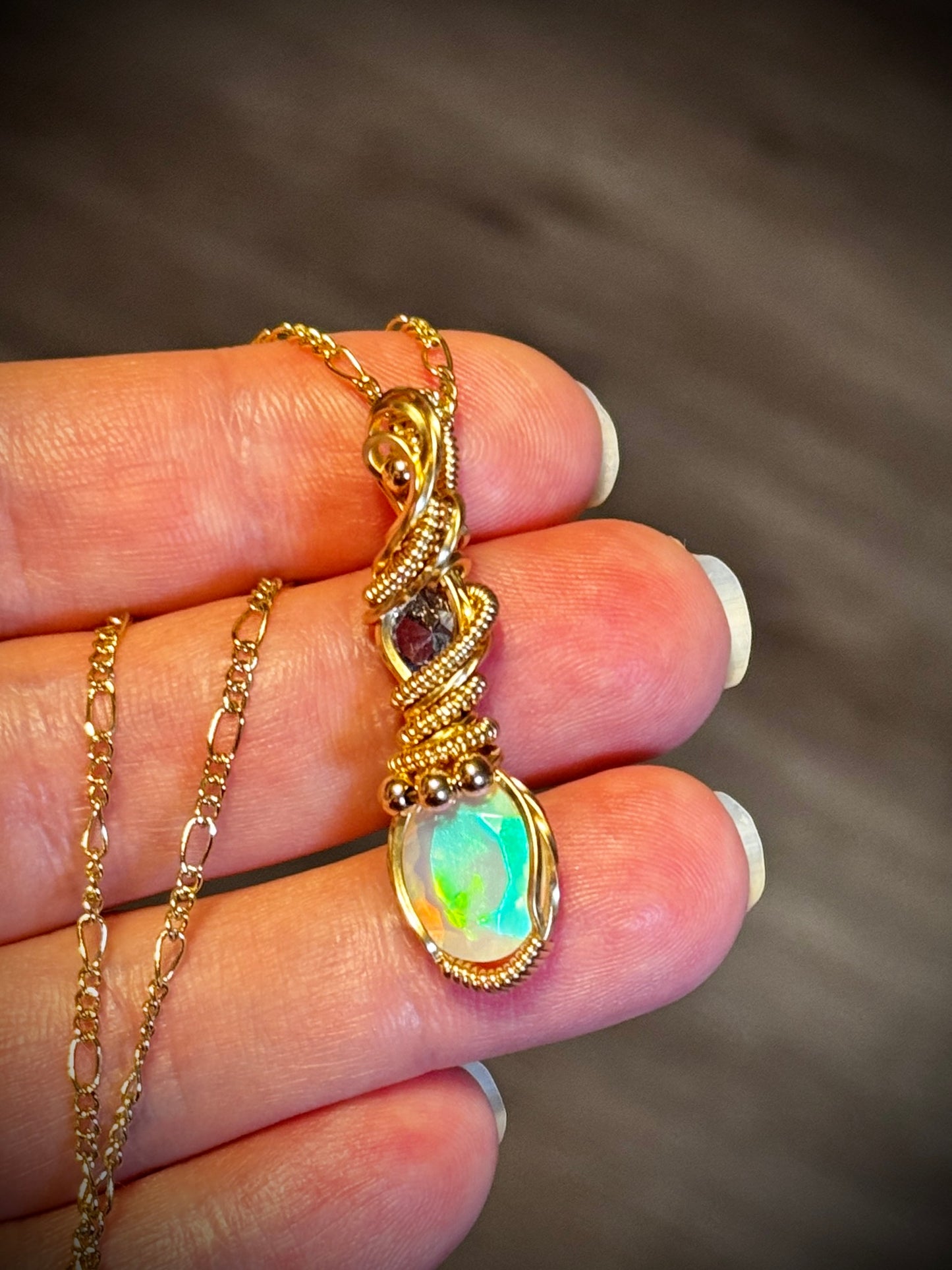 .Opal and Aquamarine