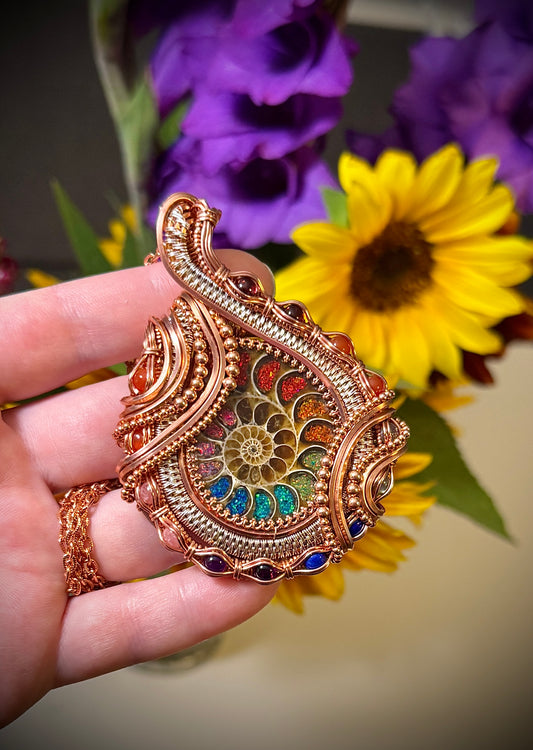 Ammonite Inlay