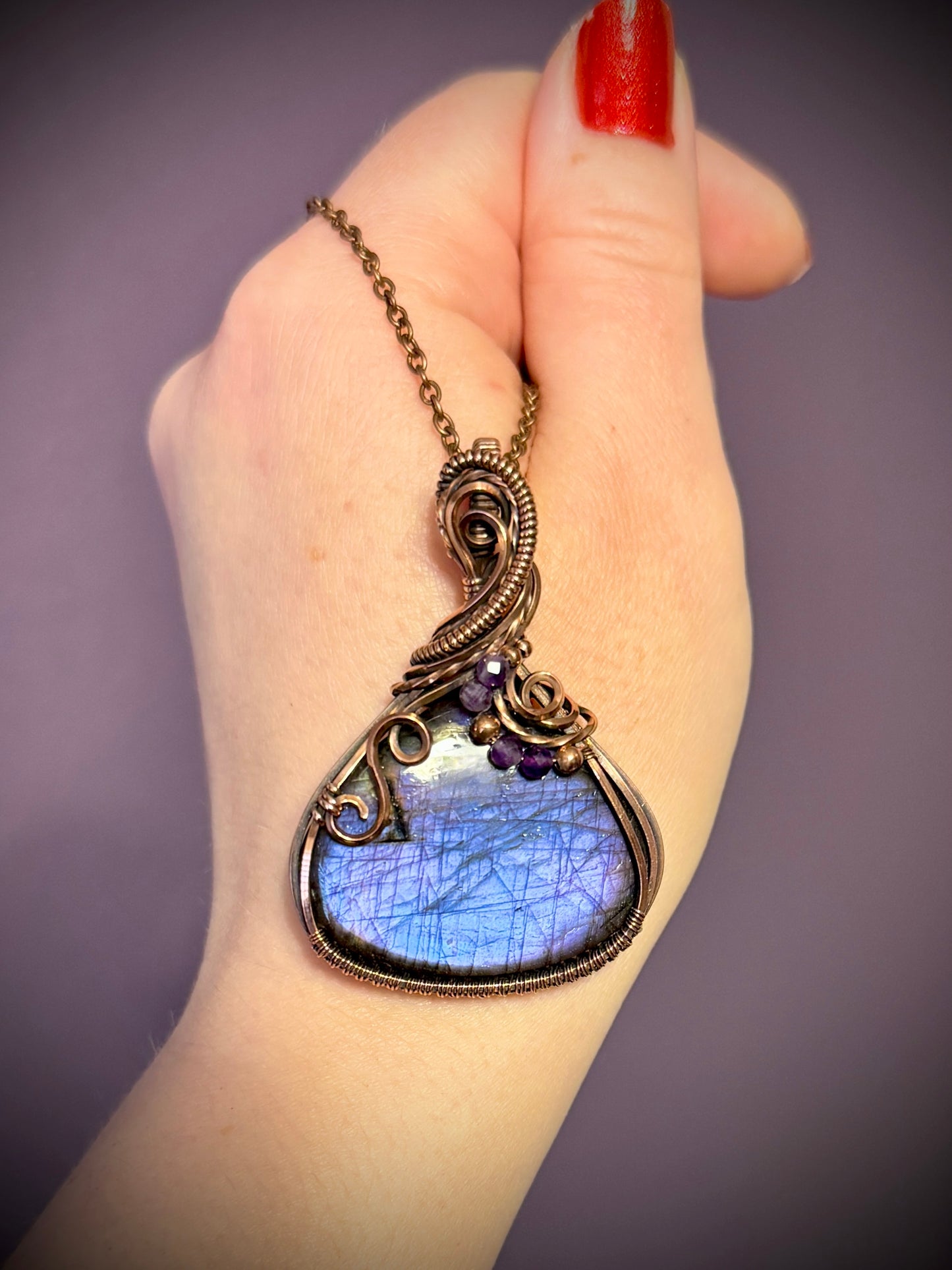 .Labradorite pendant