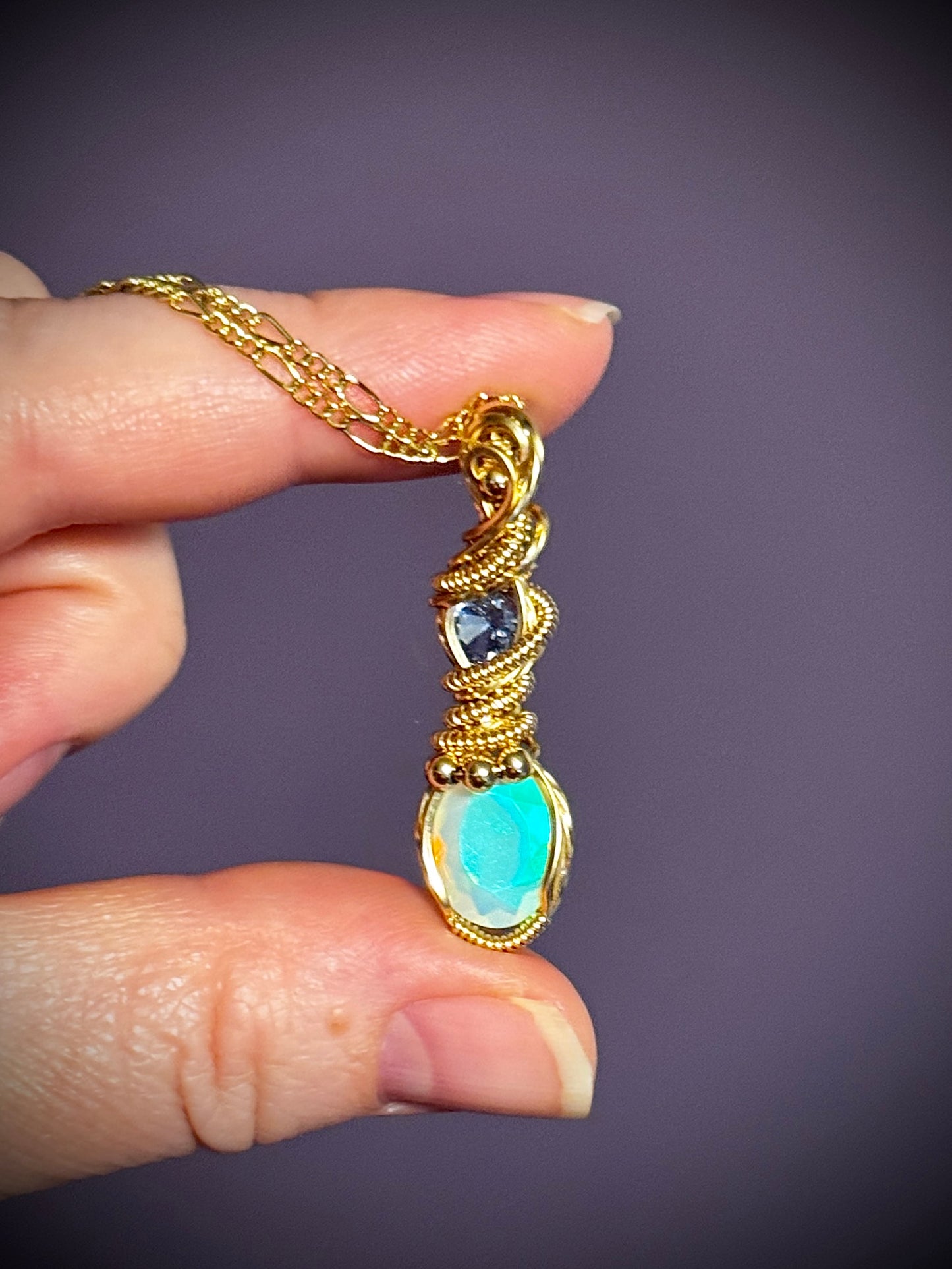 .Opal and Aquamarine