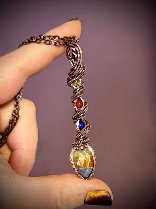 Kyanite pendant
