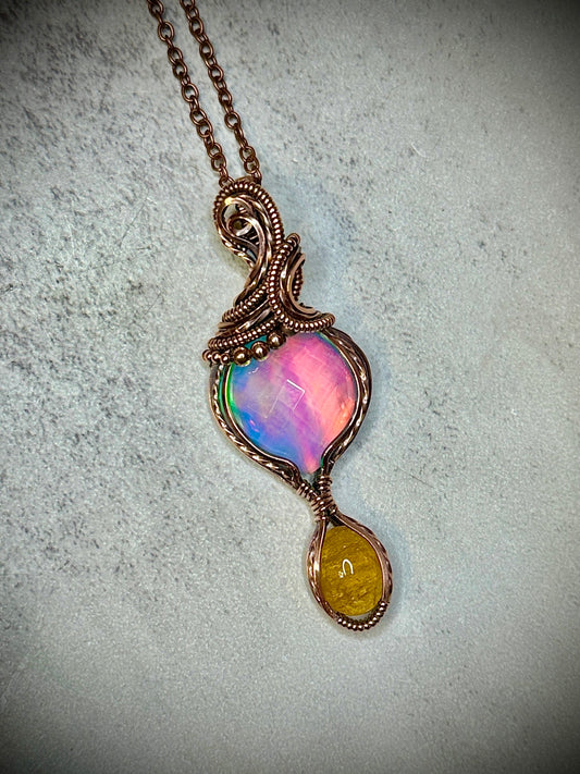 Aurora Opal and Imperial Topaz