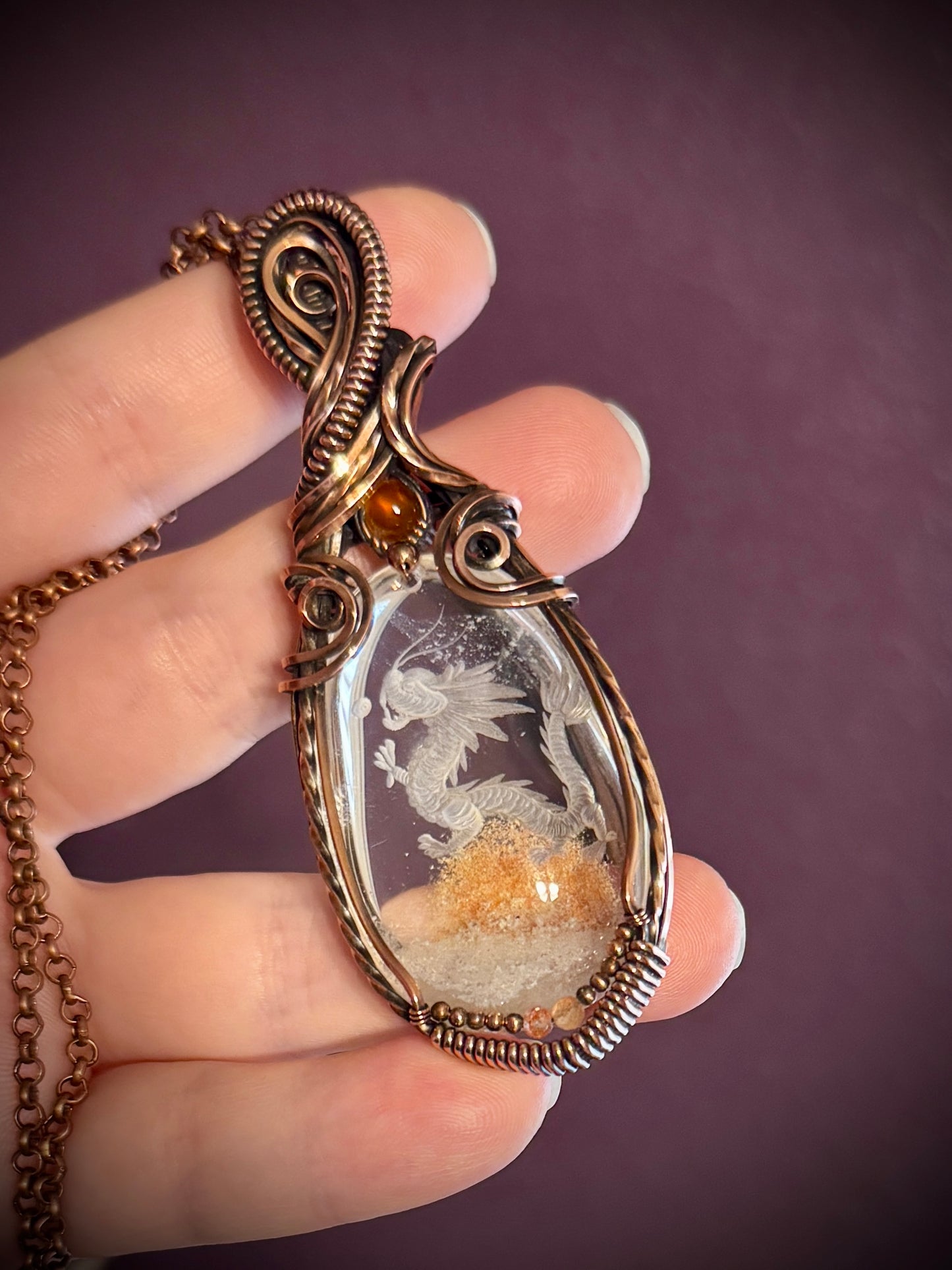 .Dragon pendant