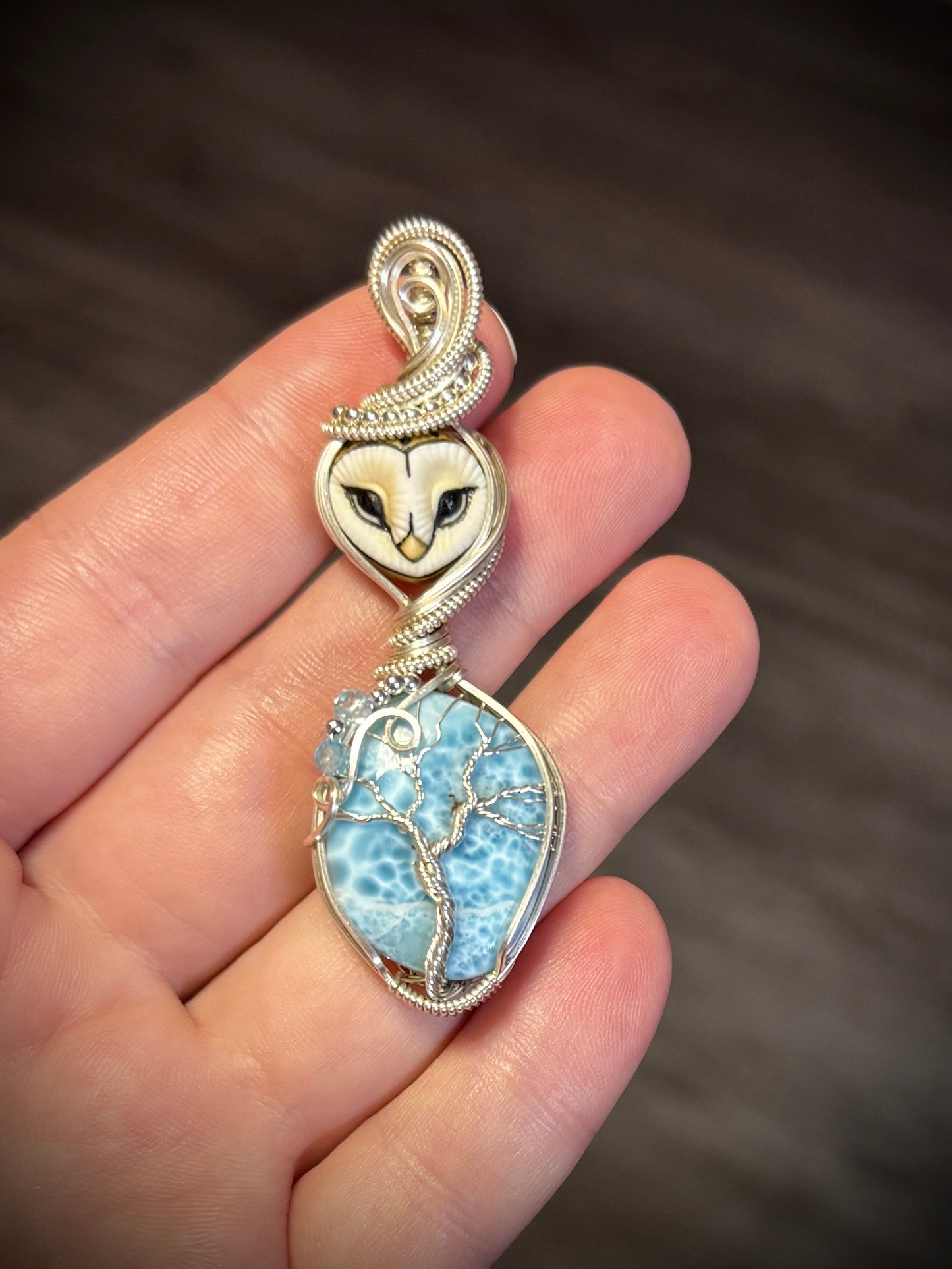 .Owl and Larimar