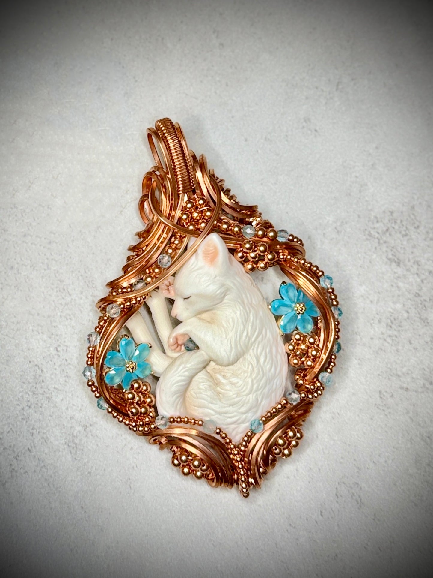 .Fox pendant