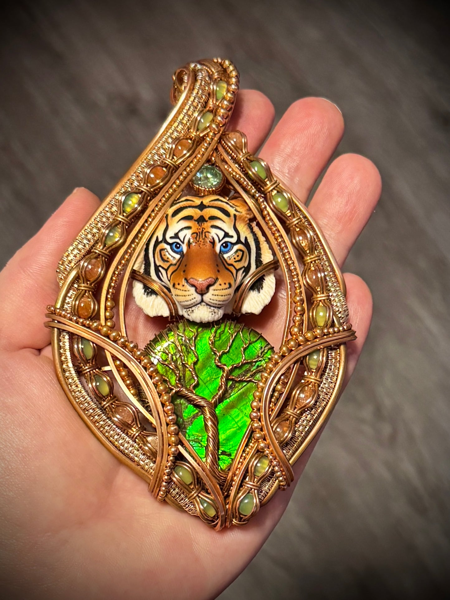 .Tiger and Ammolite