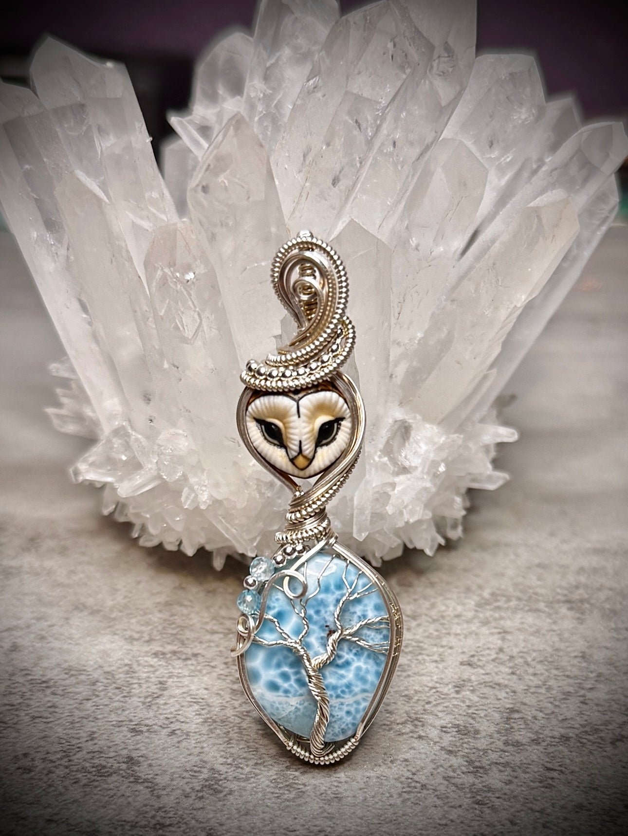 .Owl and Larimar